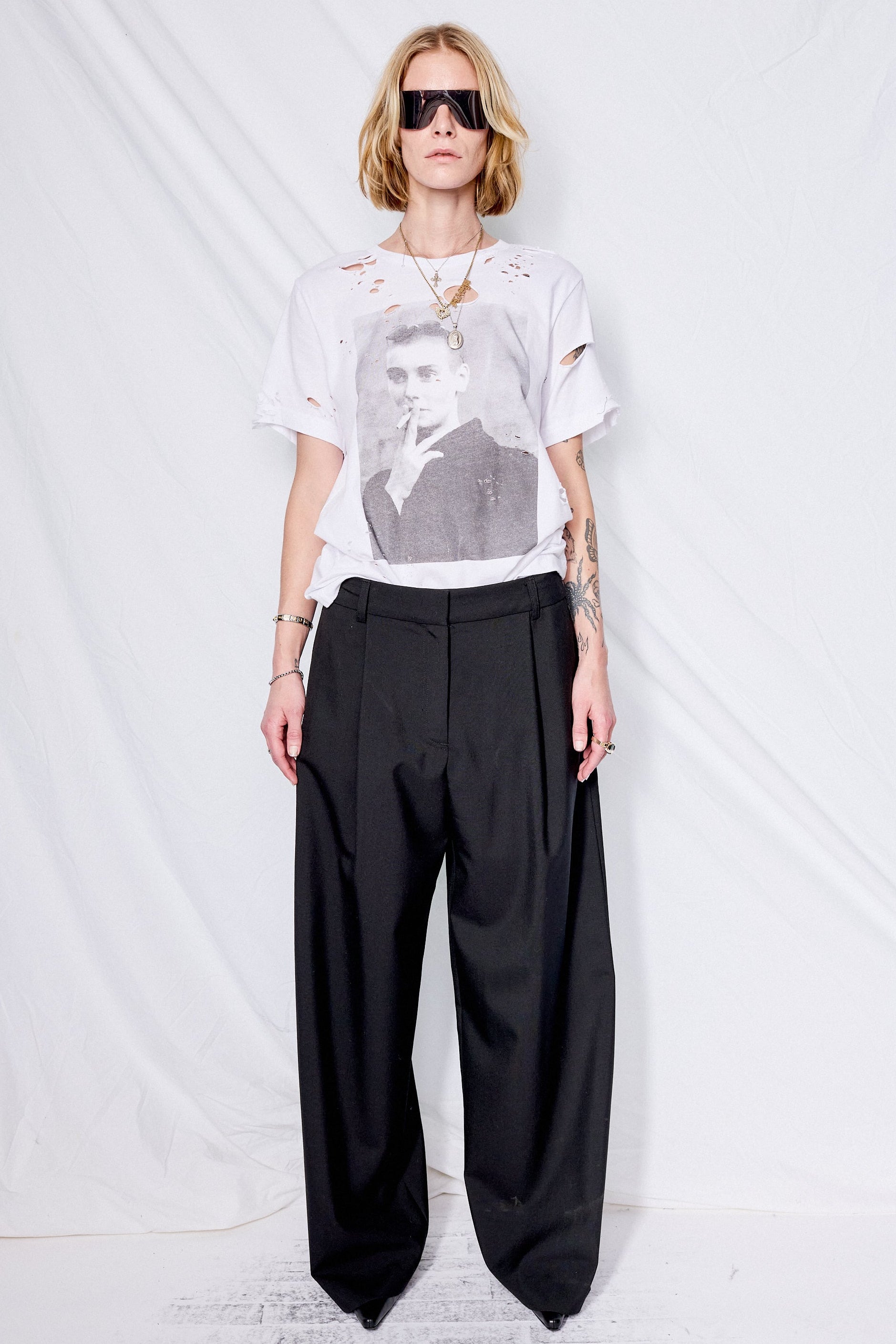 Black Suiting Homme Pant
