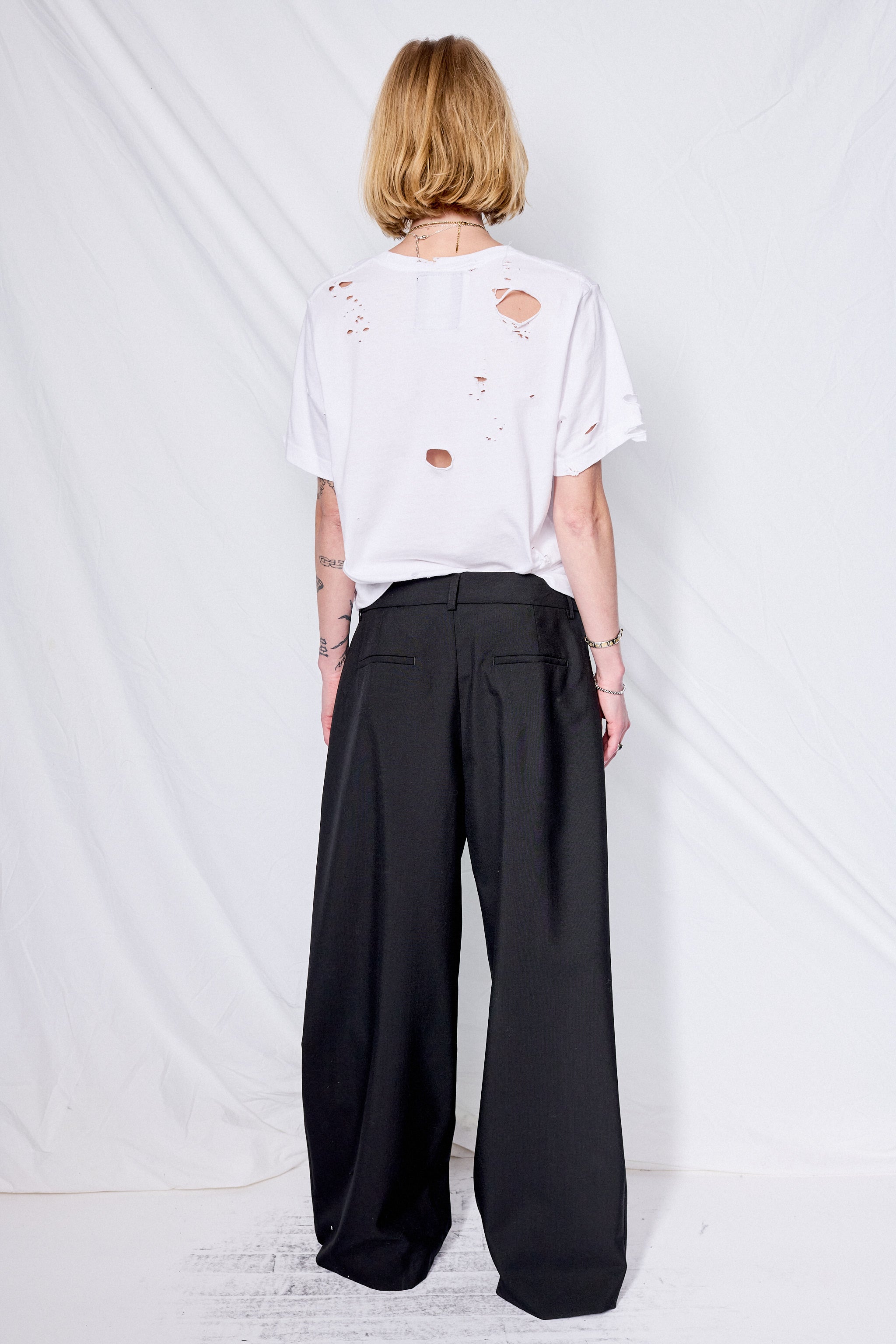Black Suiting Homme Pant