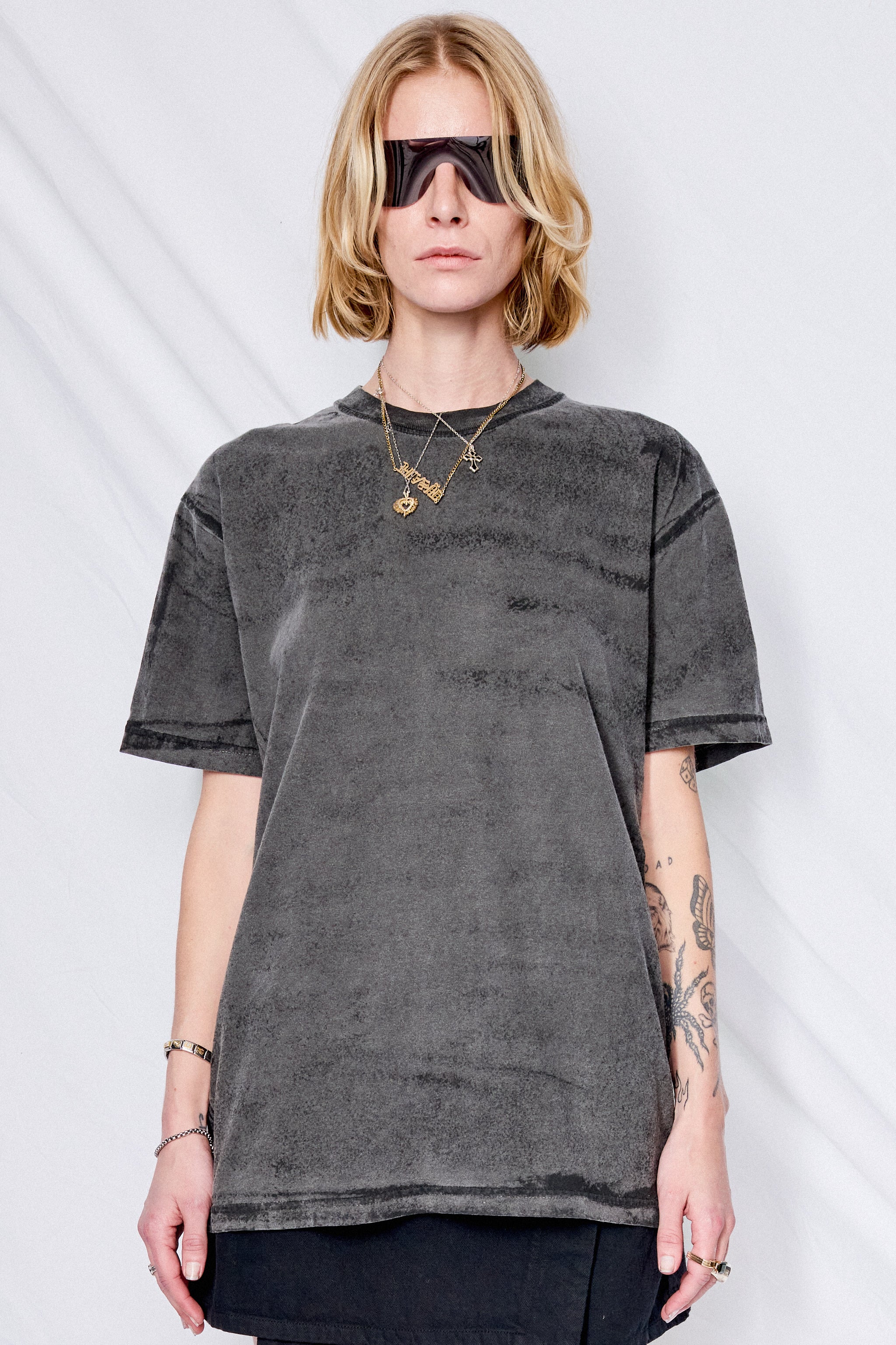 Pepper/Black Roller T-Shirt