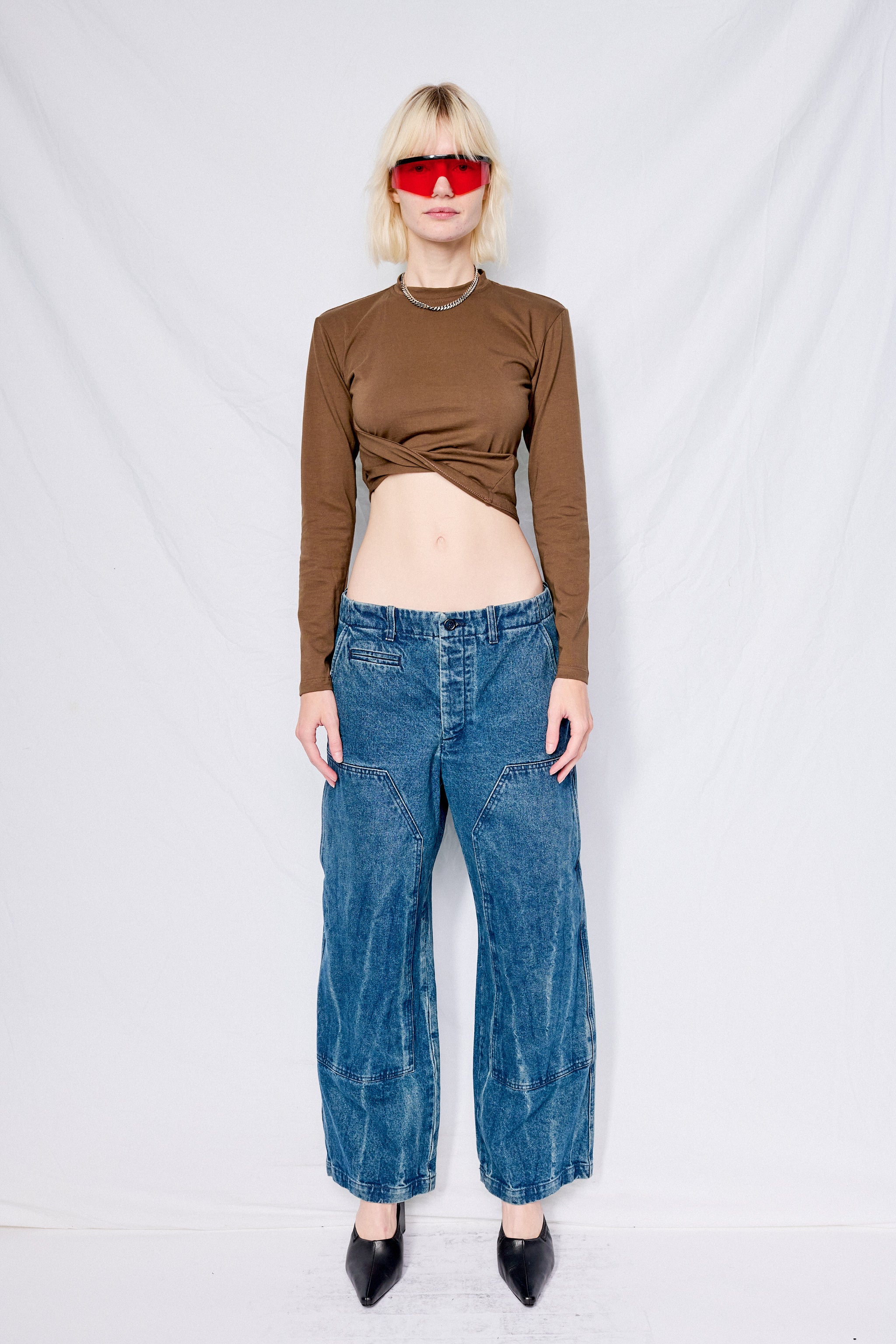 Dark Indigo Denim Full Pant