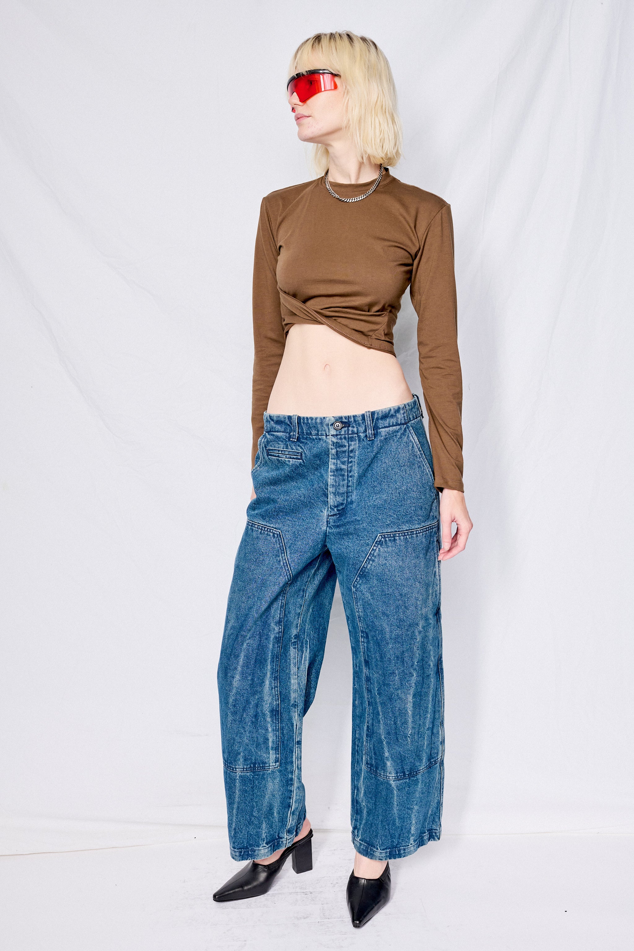 Dark Indigo Denim Full Pant