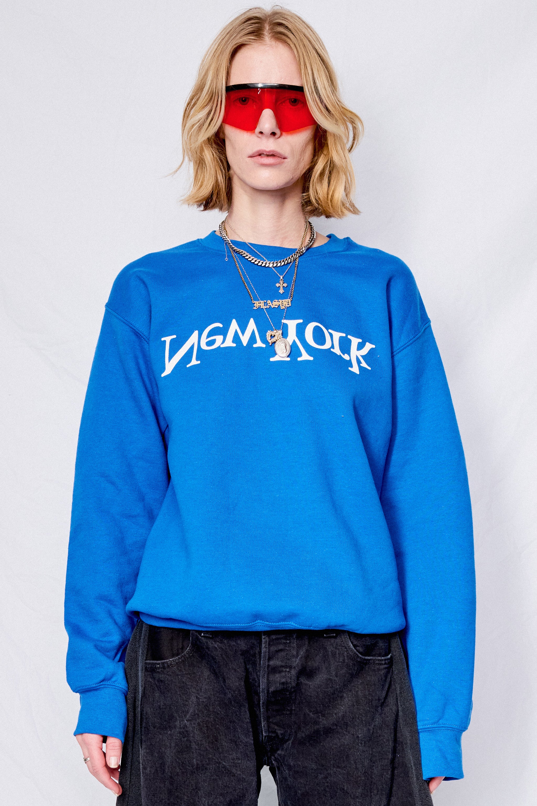 Cobalt New York Logo Sweatshirt - Assembly New York
