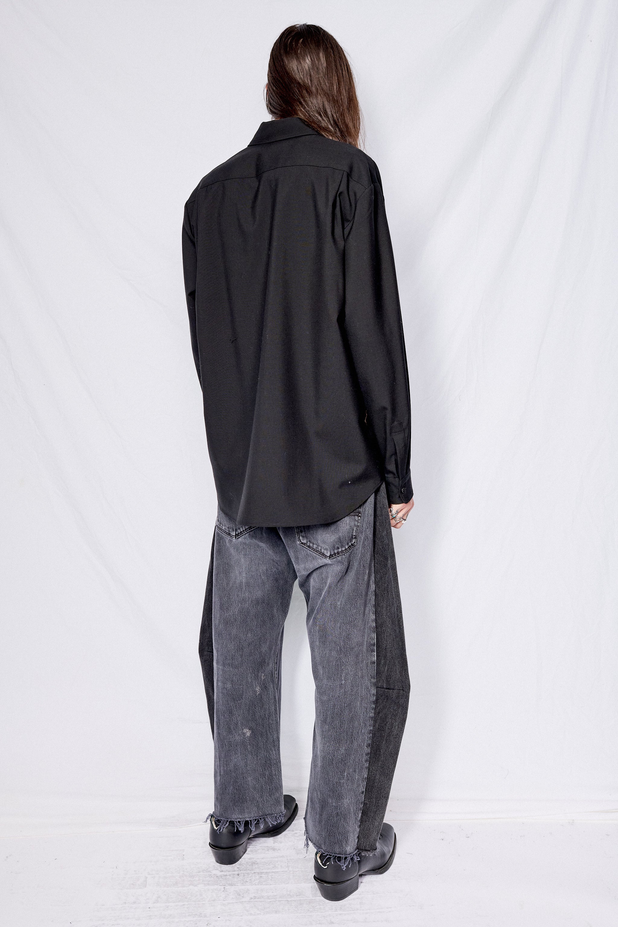 Black Suiting Classic Shirt