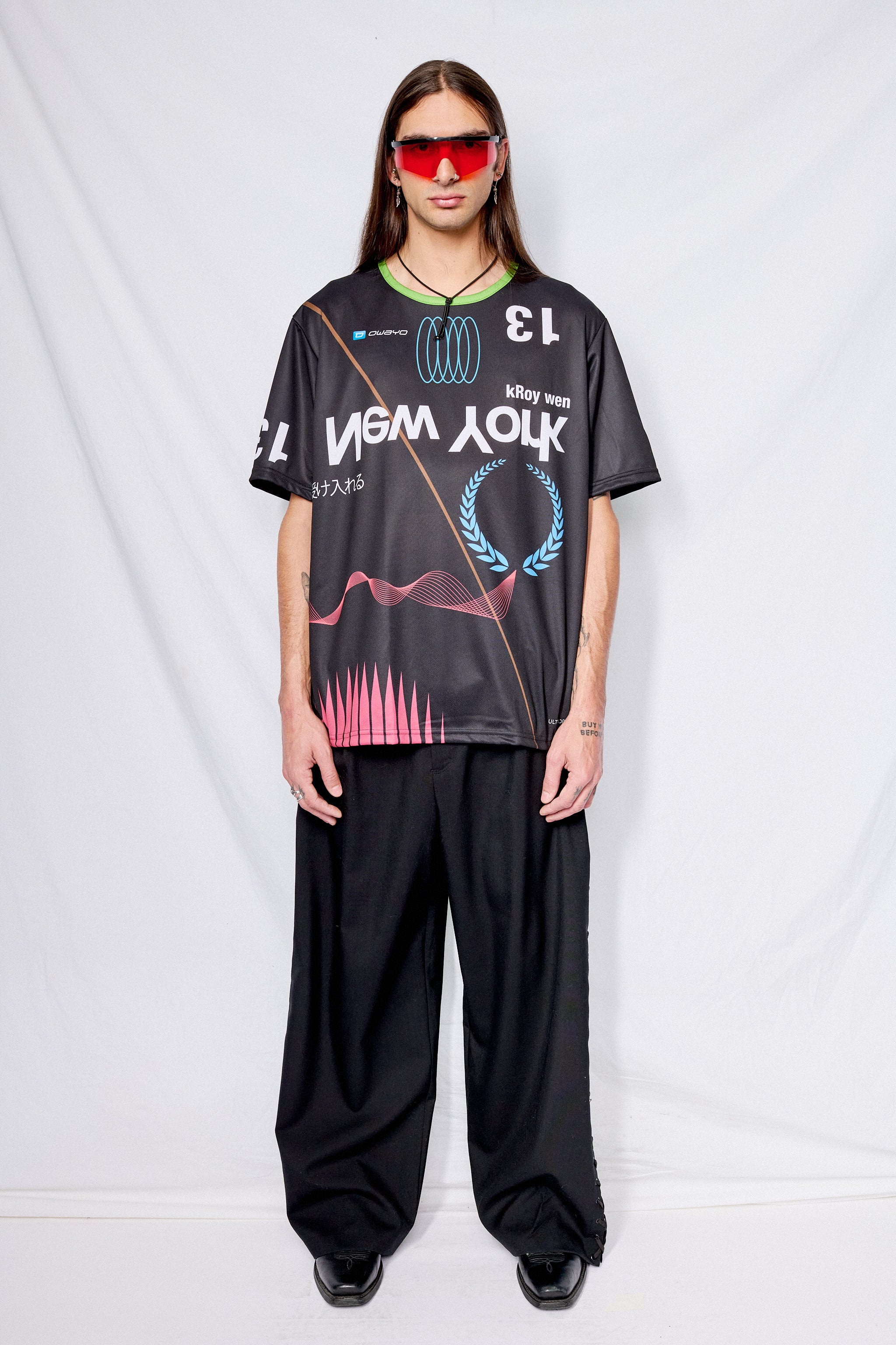 New York Logo Sonic Short Sleeve Jersey - Assembly New York