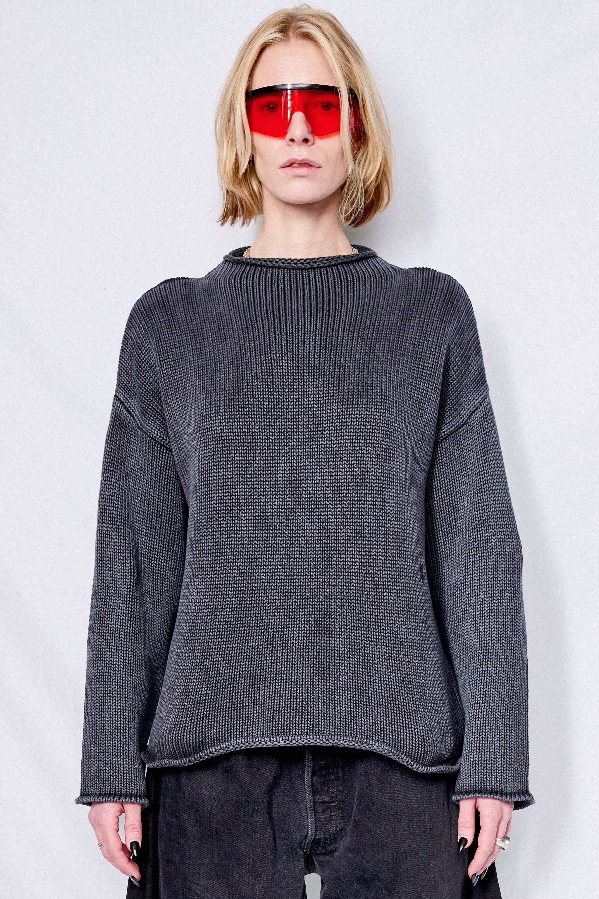 Black Lamis Sweater