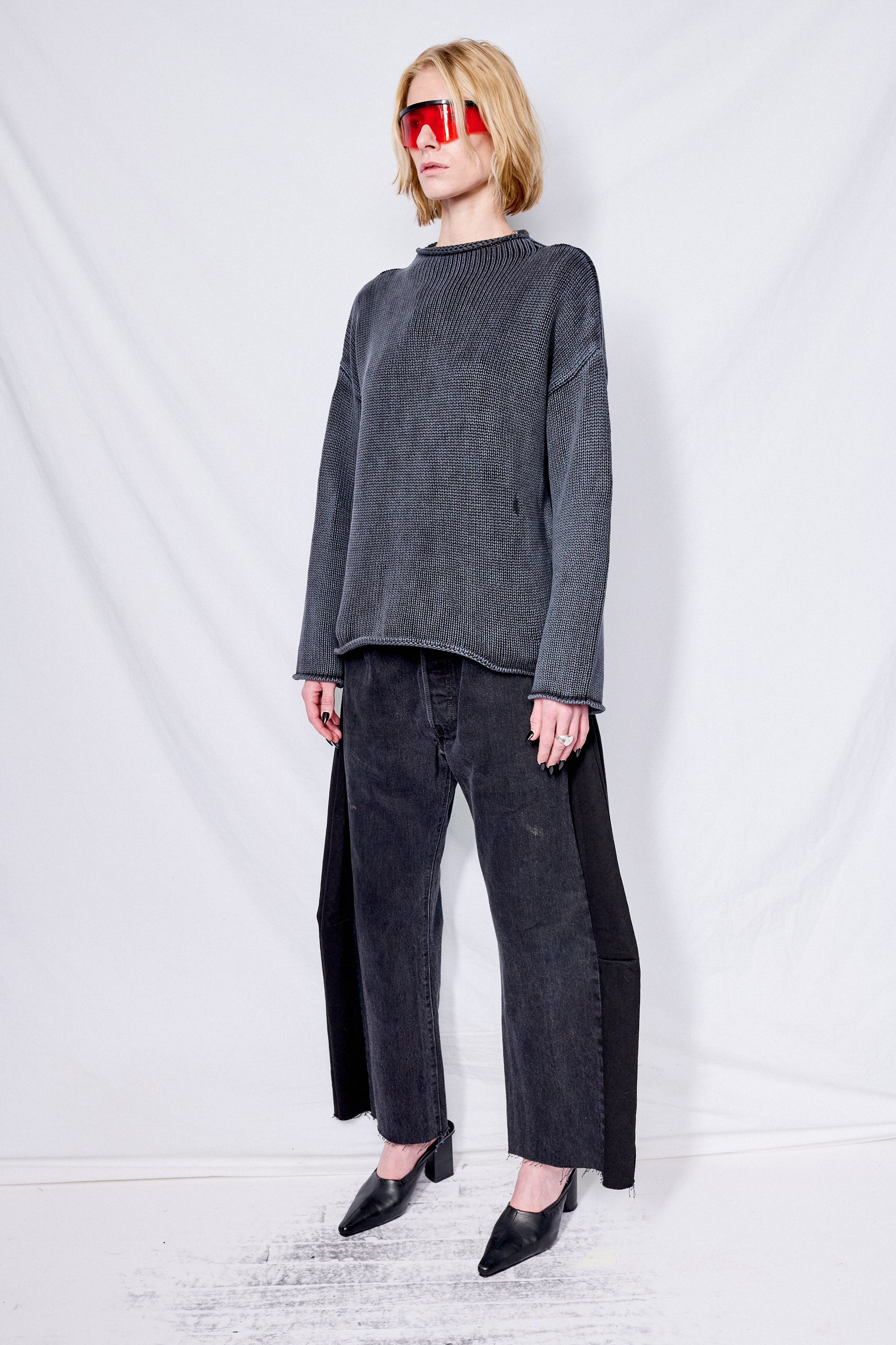 Black Lamis Sweater