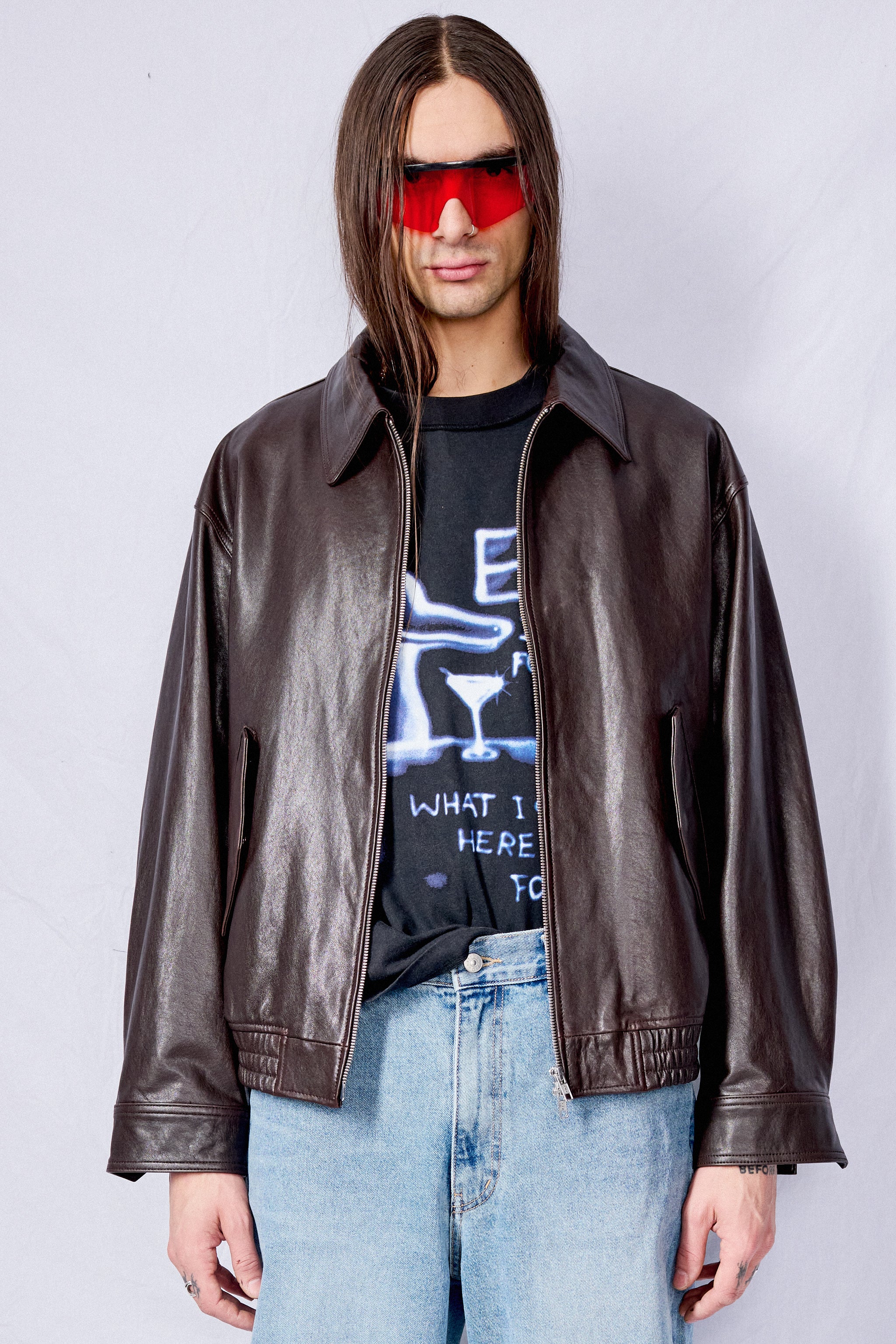 Vintage Black Already Forgot Reversible Tee