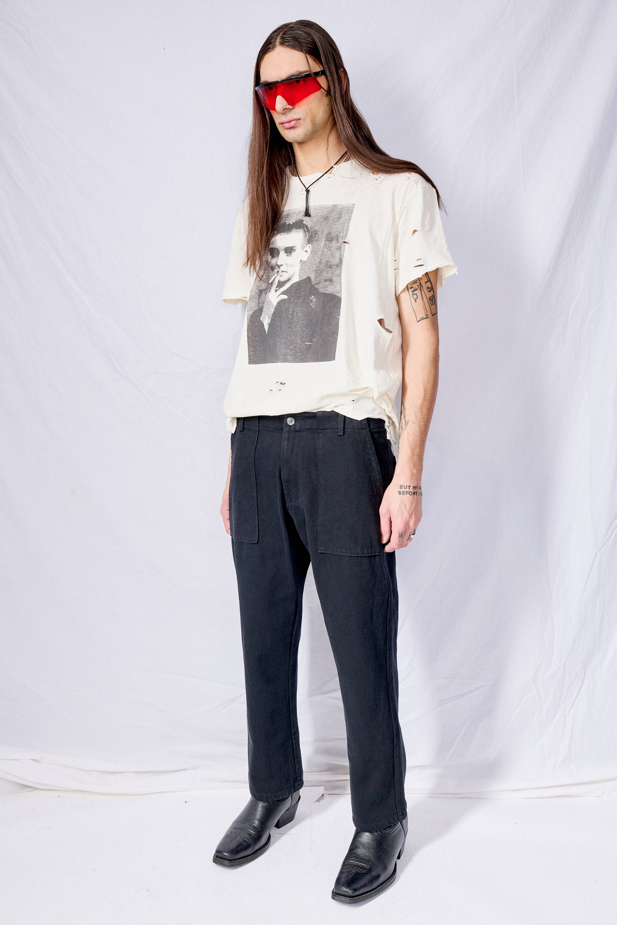 Black Overdye Denim Vietnam Pant - Assembly New York