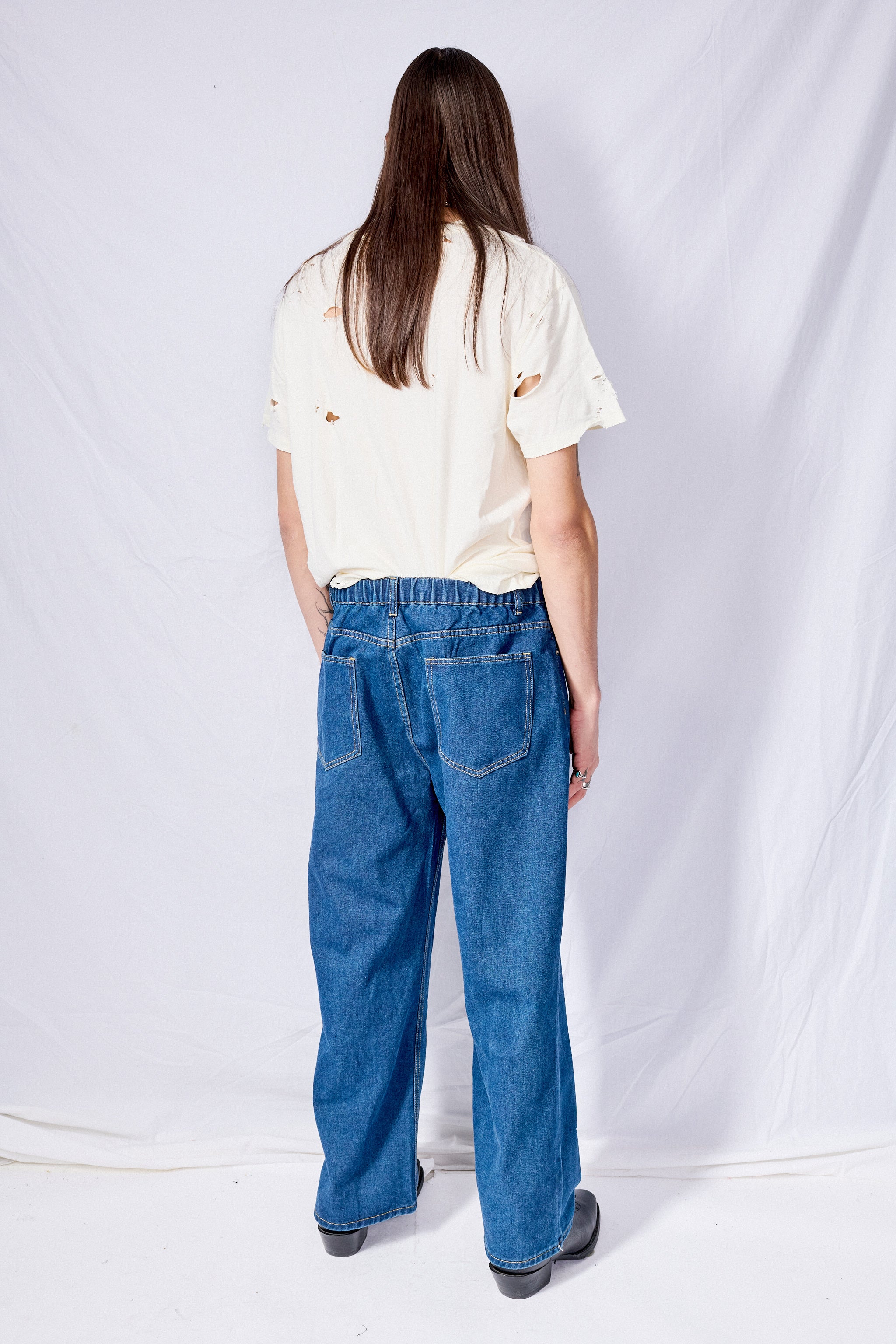 Indigo Loose Jeans