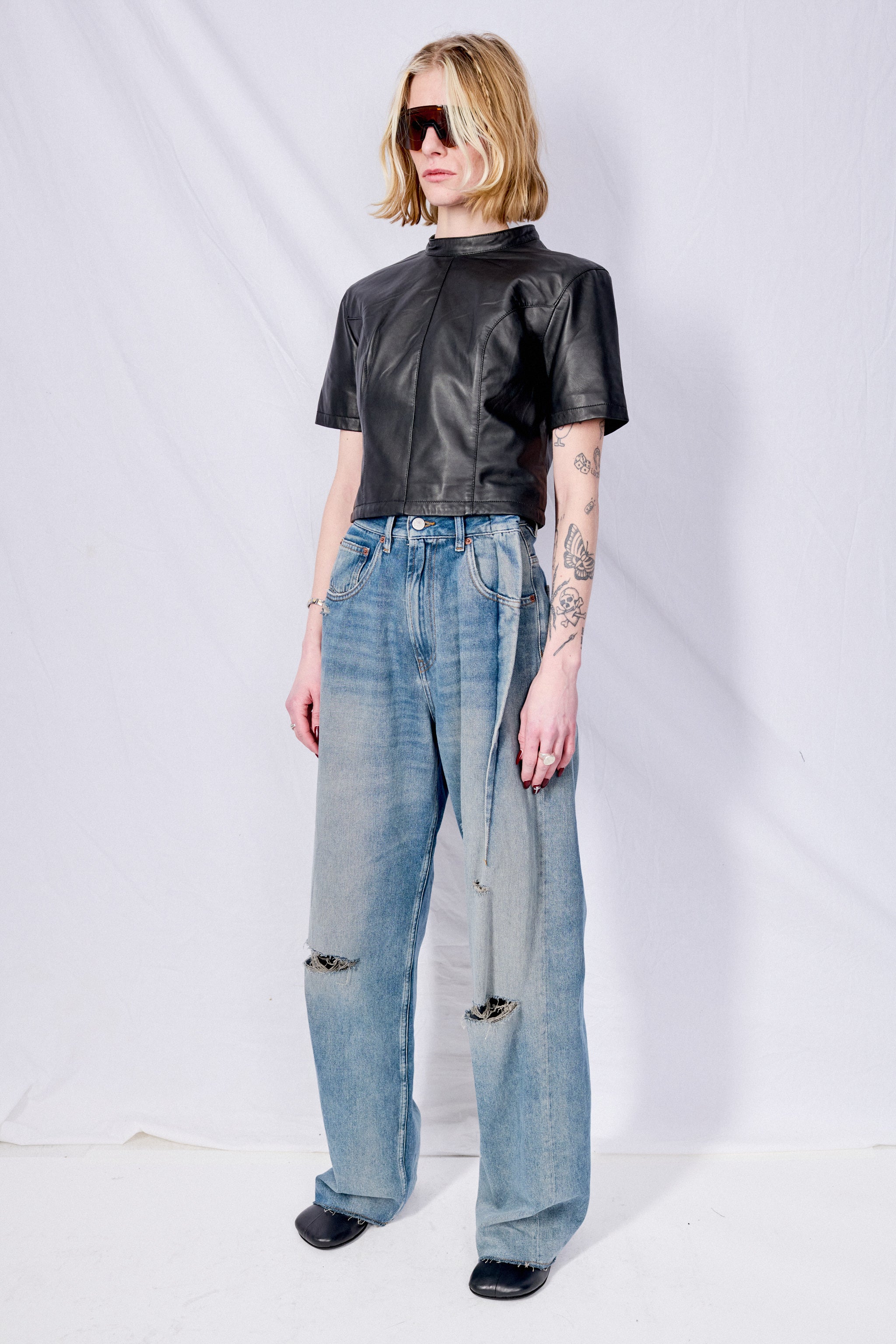 Black Neat Top