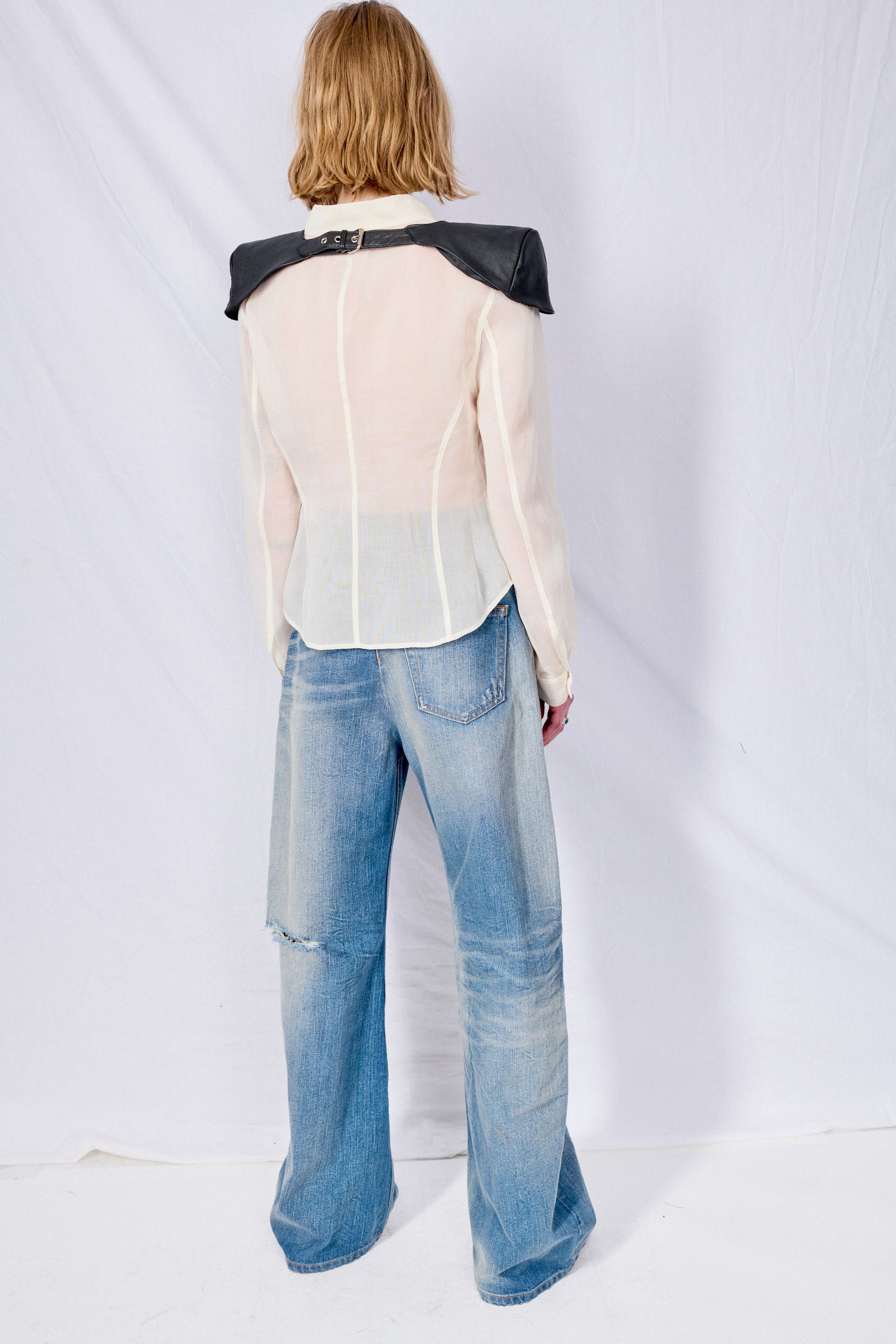 Black Shoulder Pads