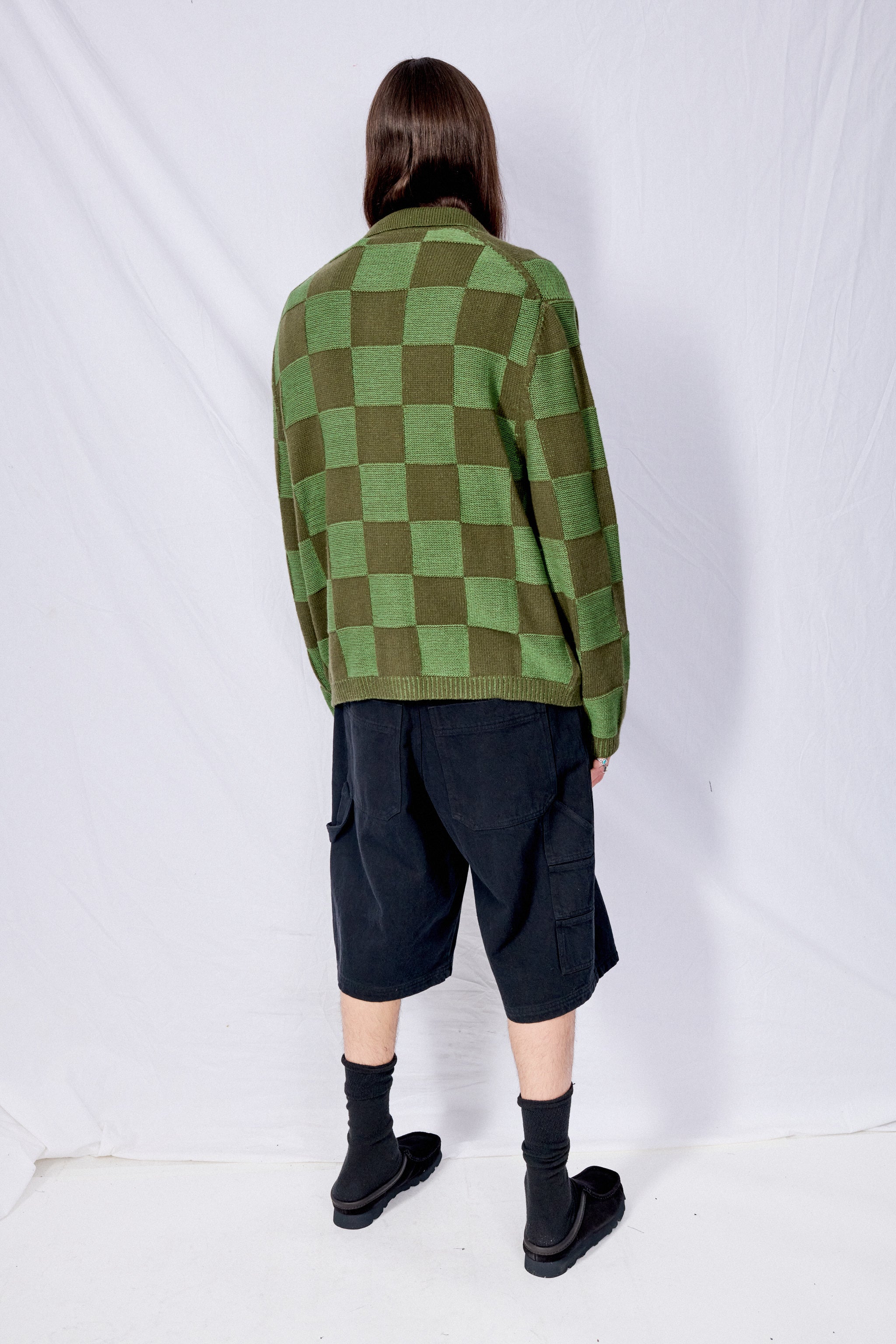 Green Baker Cardigan