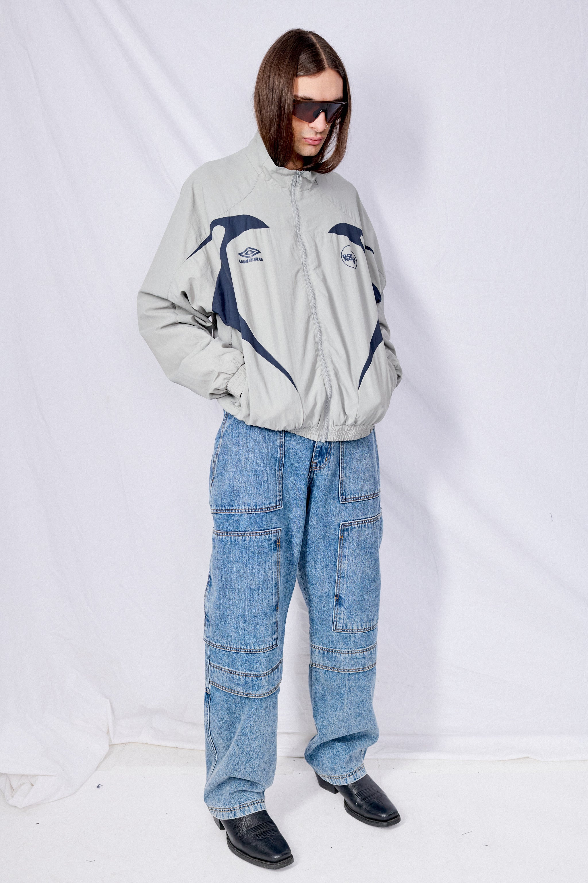 Light Indigo Max Cargo Denim Jeans