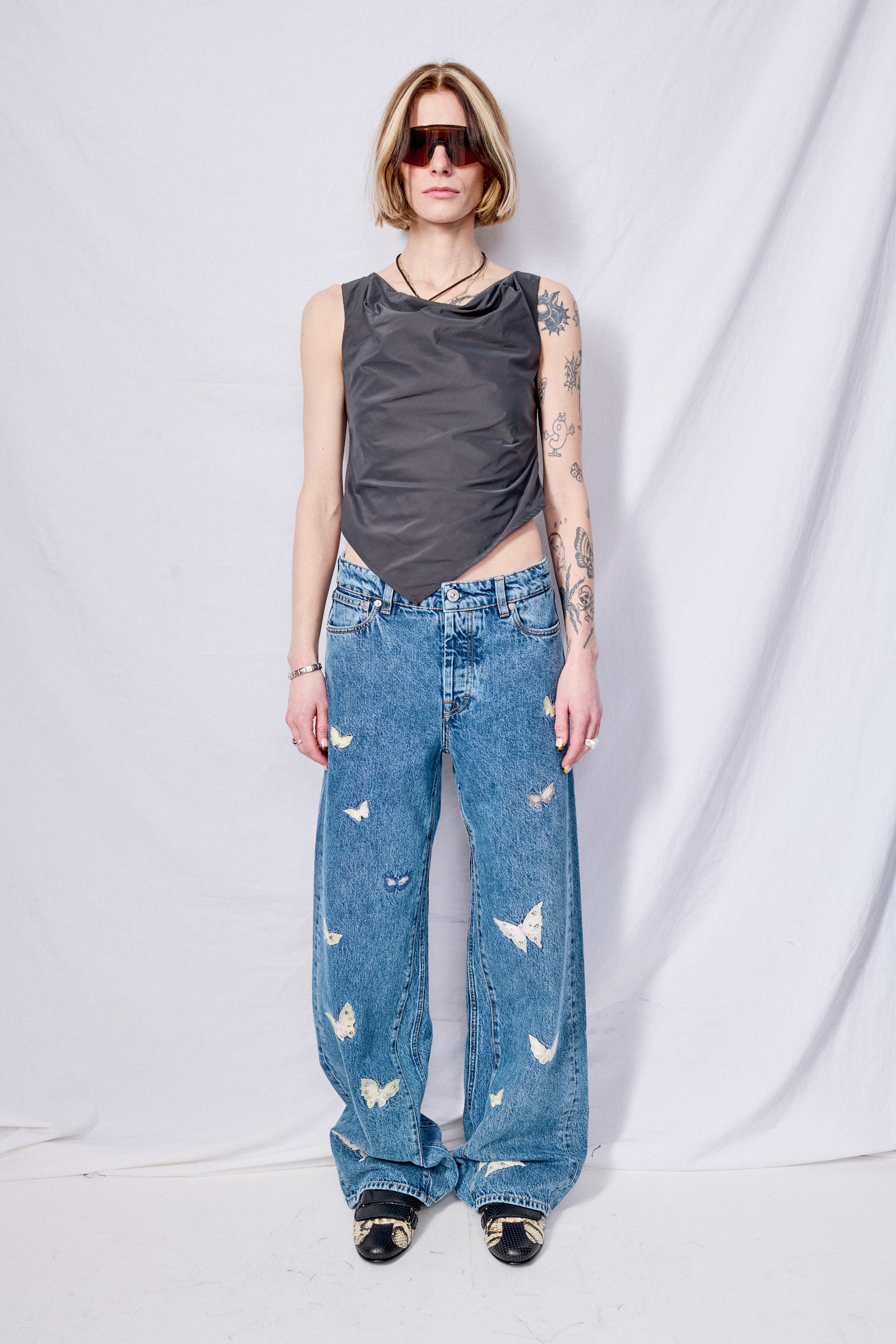 Indigo Butterfly Treble Cut