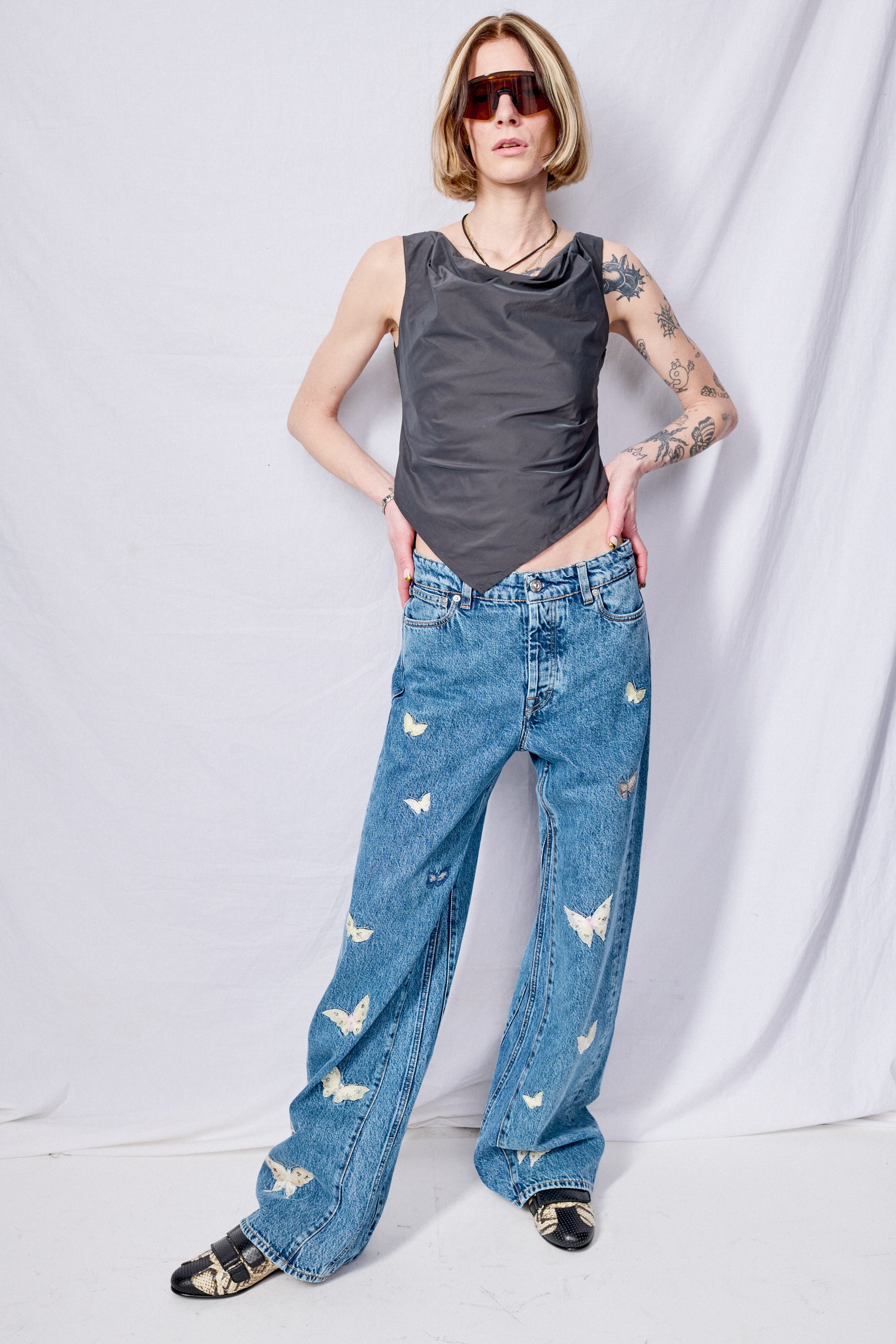 Indigo Butterfly Treble Cut