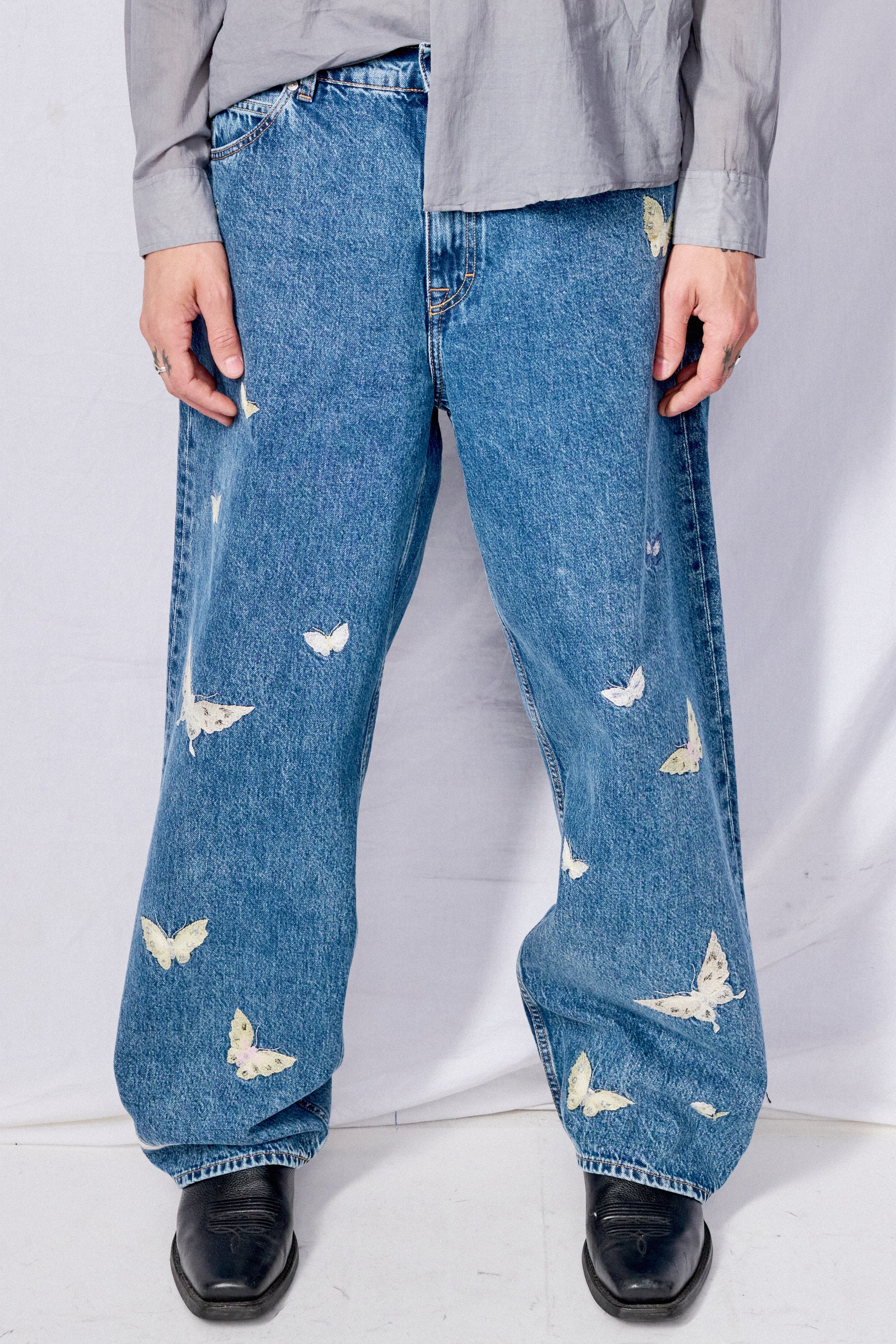 Indigo Butterfly Vast Cut