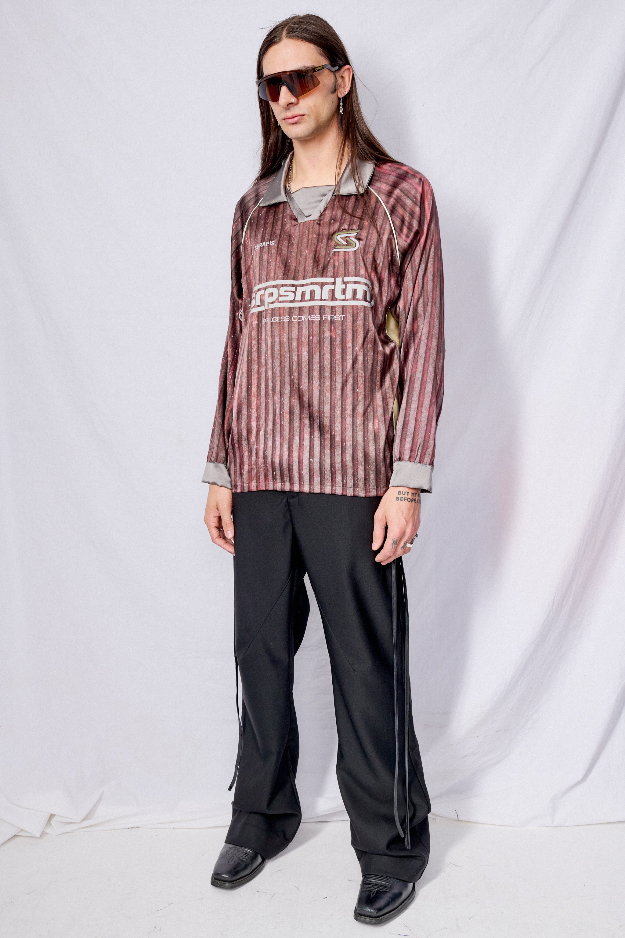 Pteruge Flared Pant