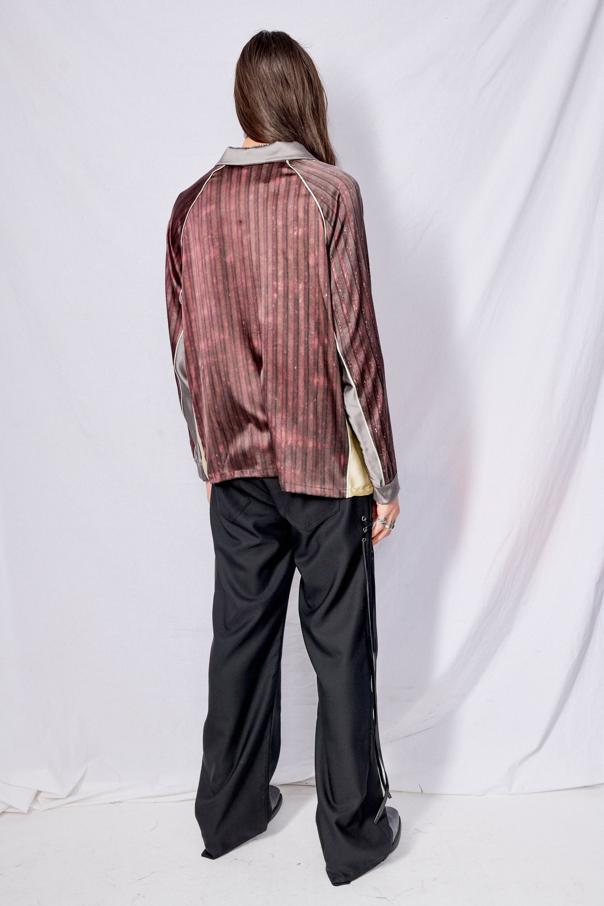 Pteruge Flared Pant