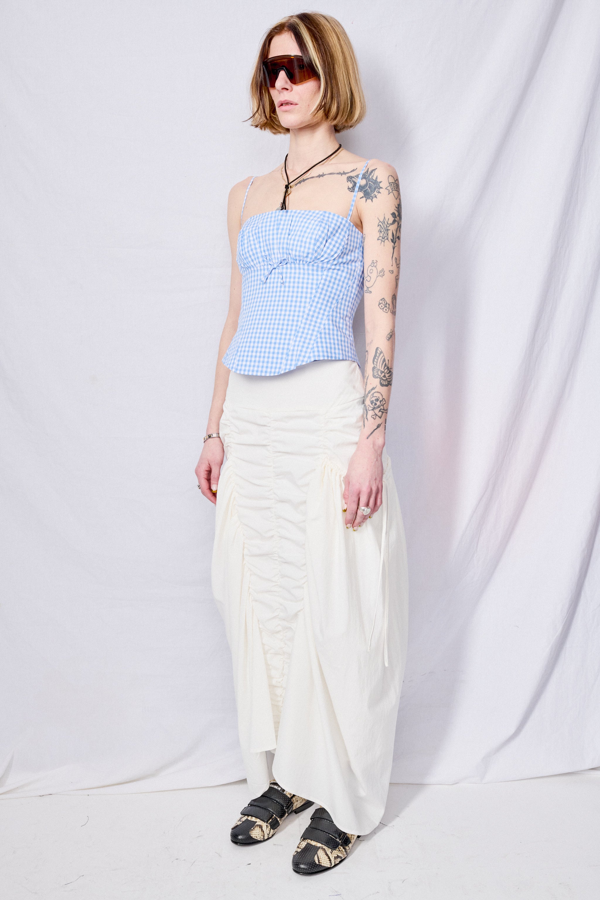 Blue Multi Hotaru Top