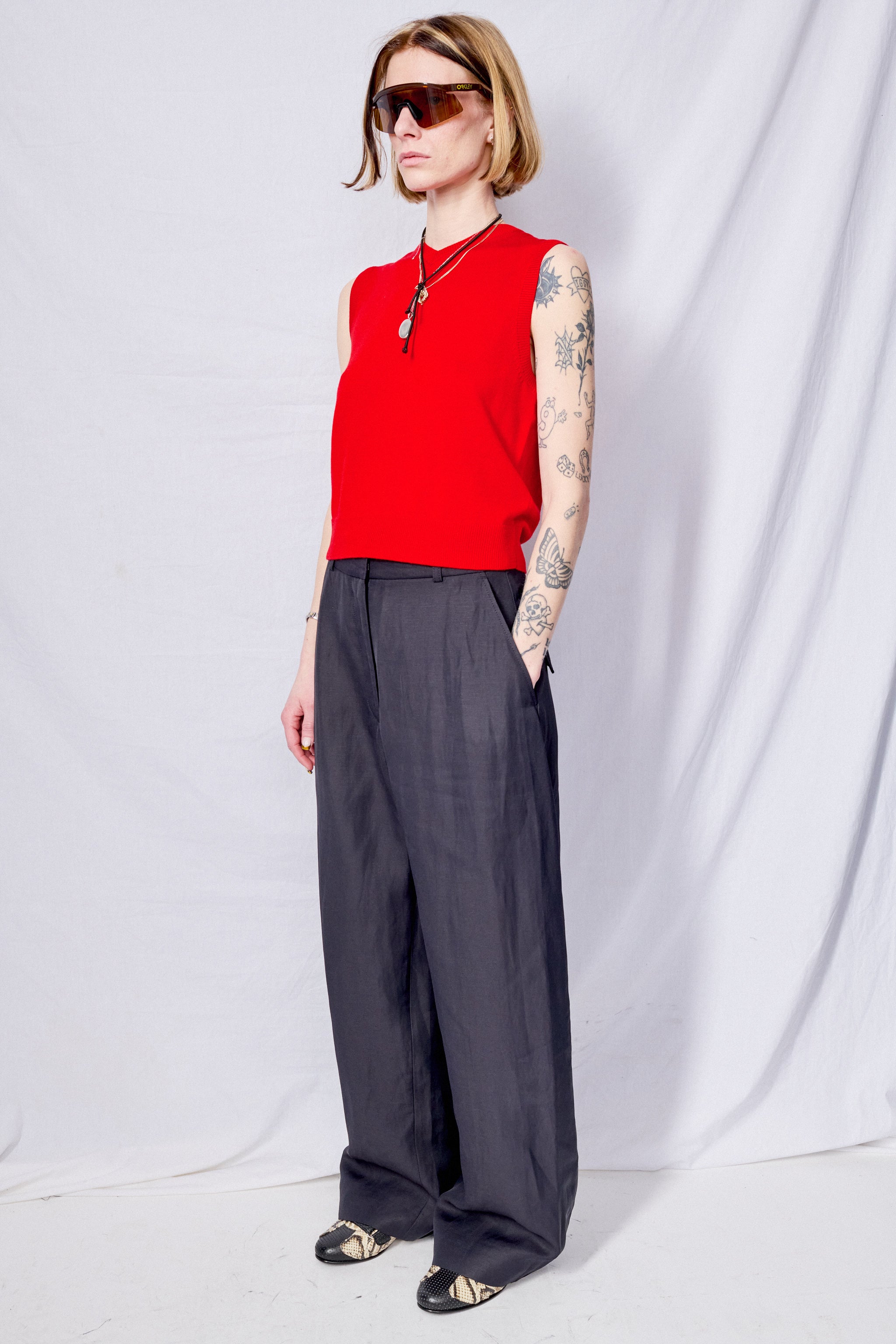 Red Melty Vest