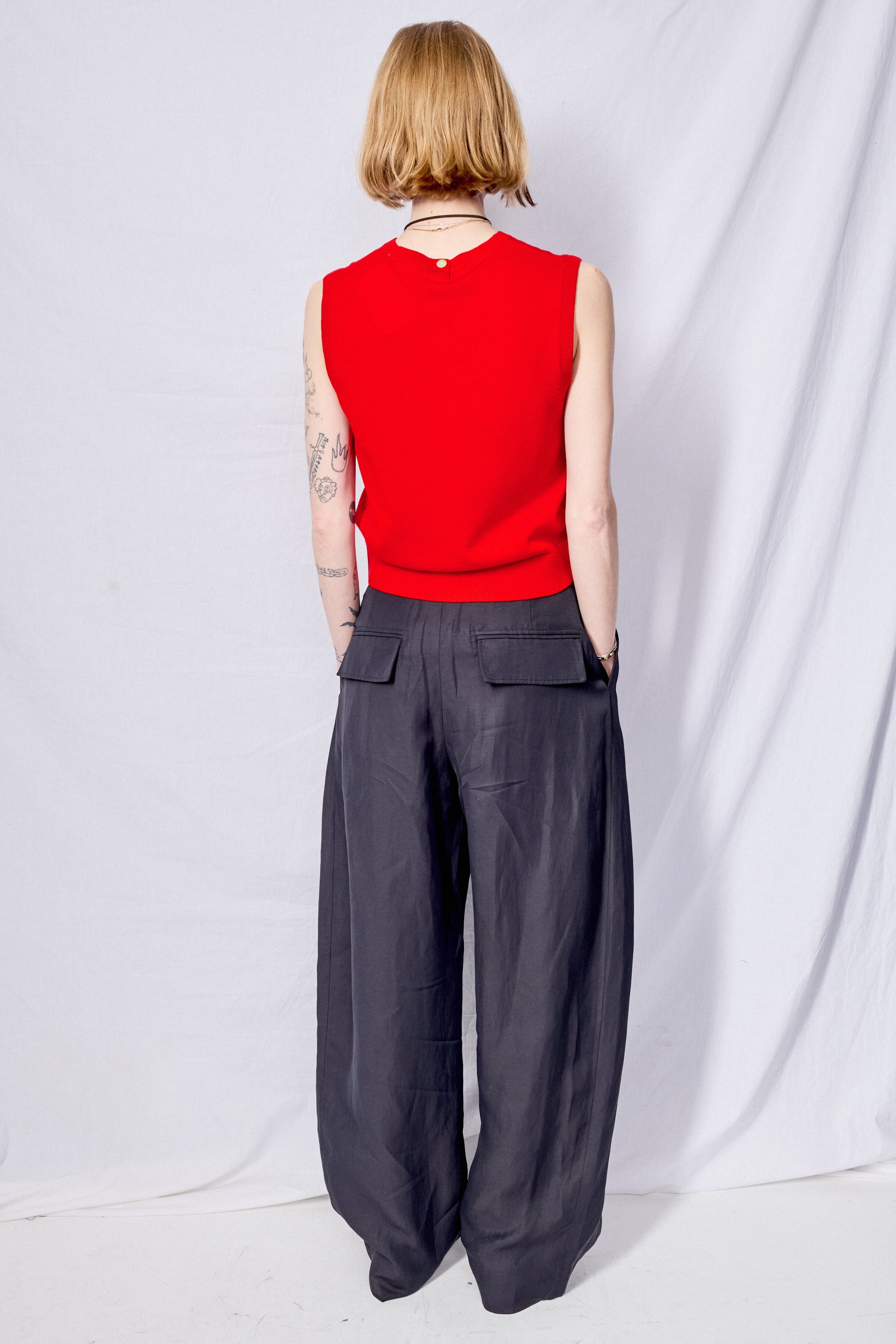 Red Melty Vest