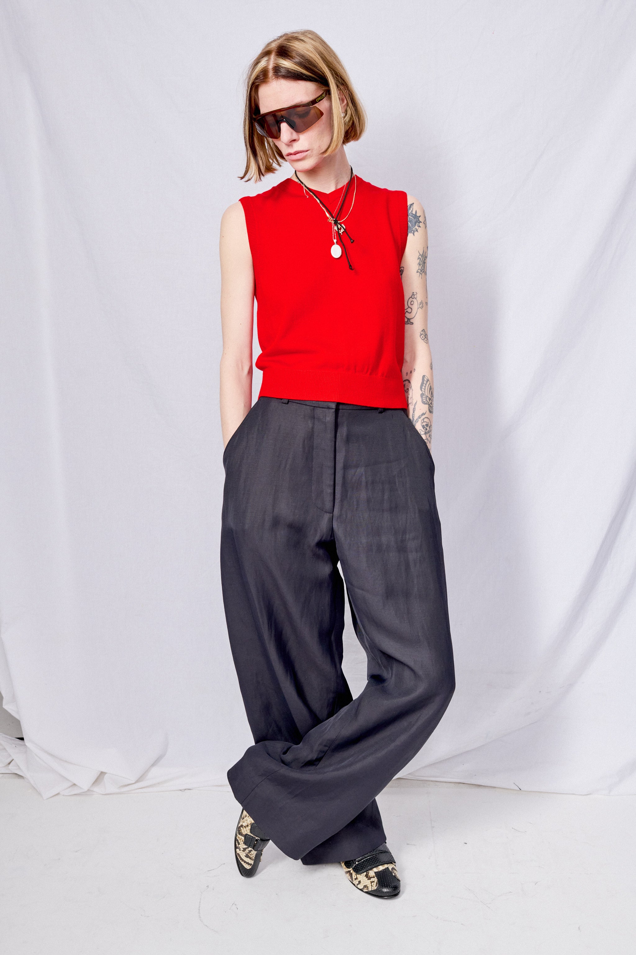 Red Melty Vest