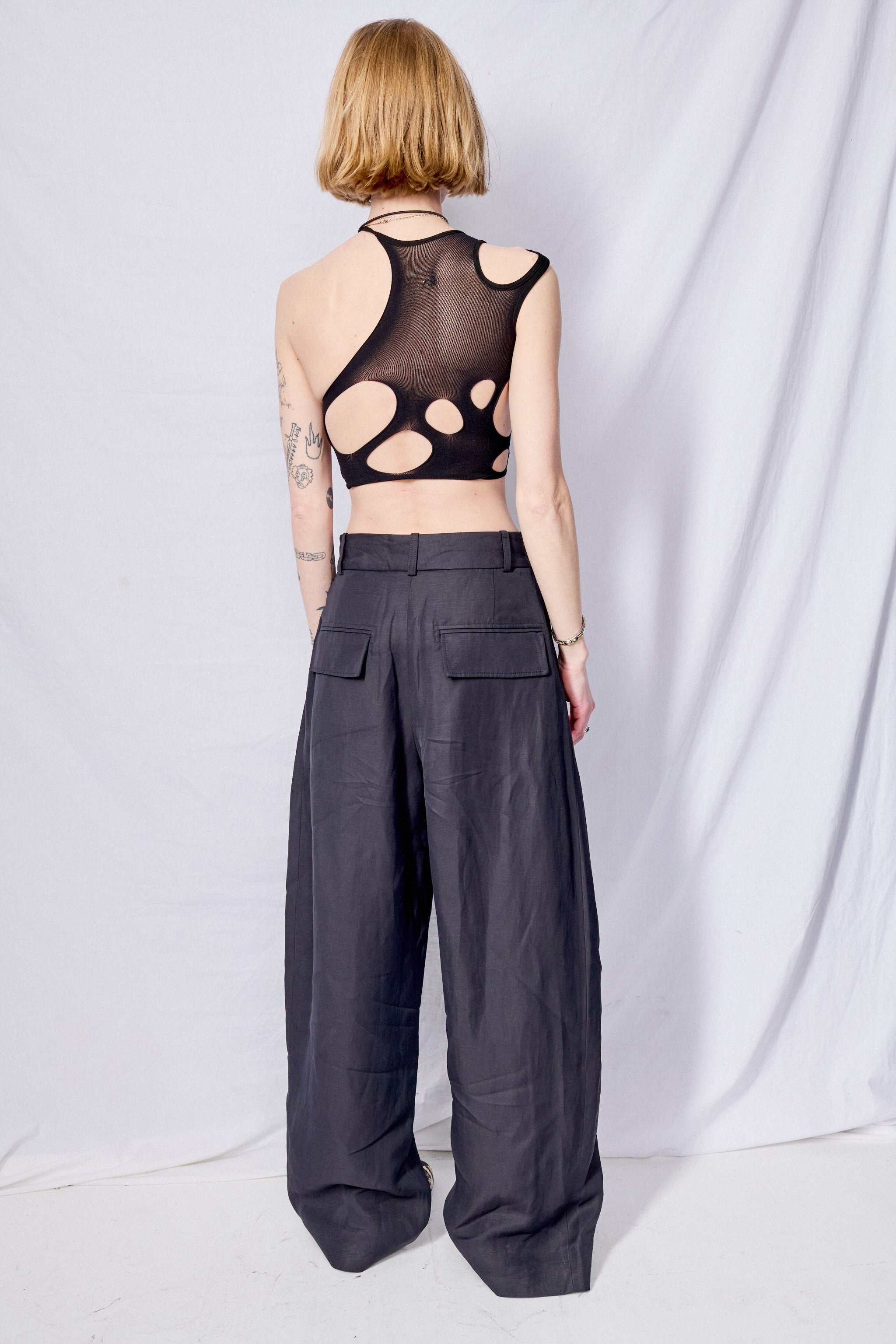Onyx Cutout Top