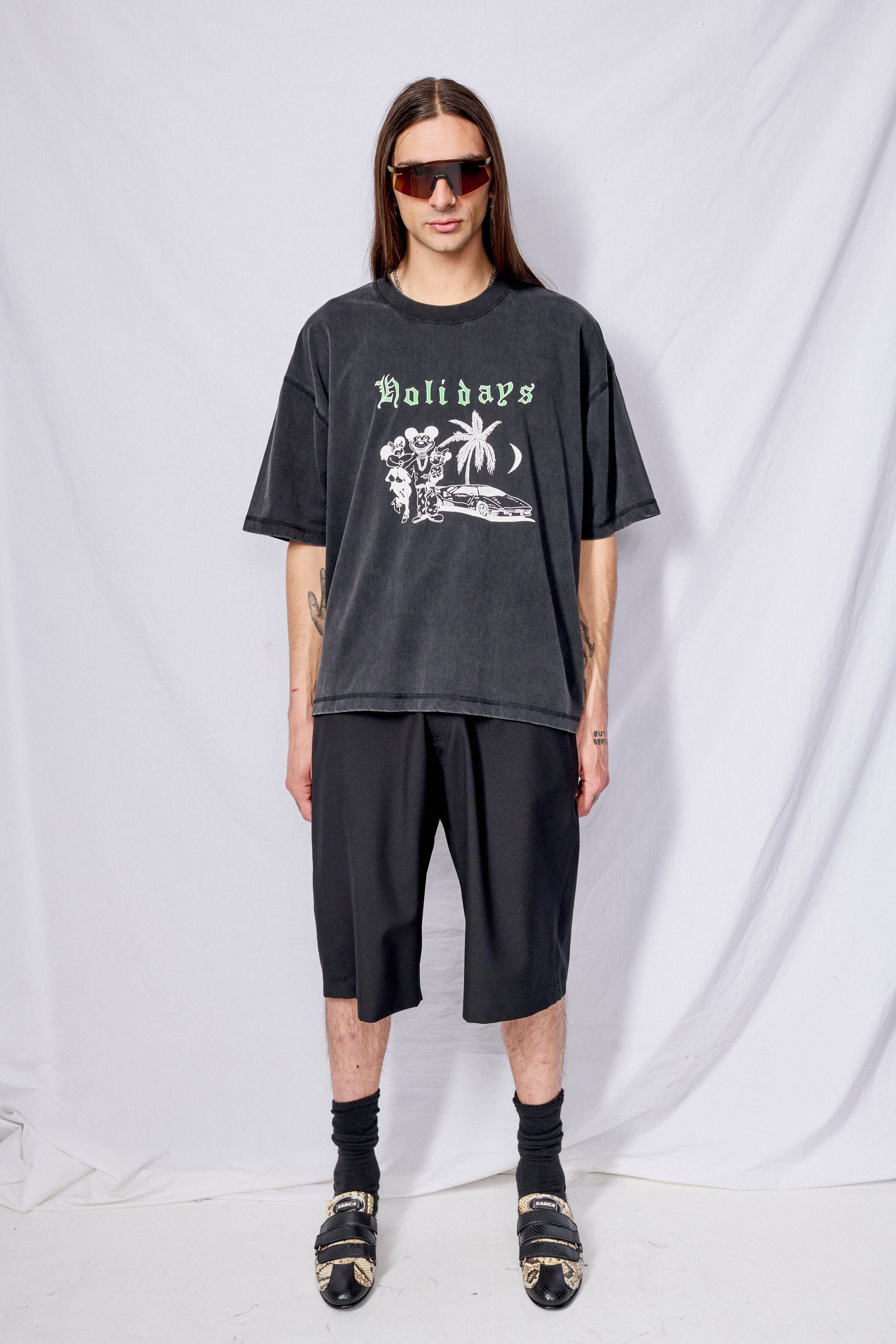 Vintage Black Holidays Reversible Tee