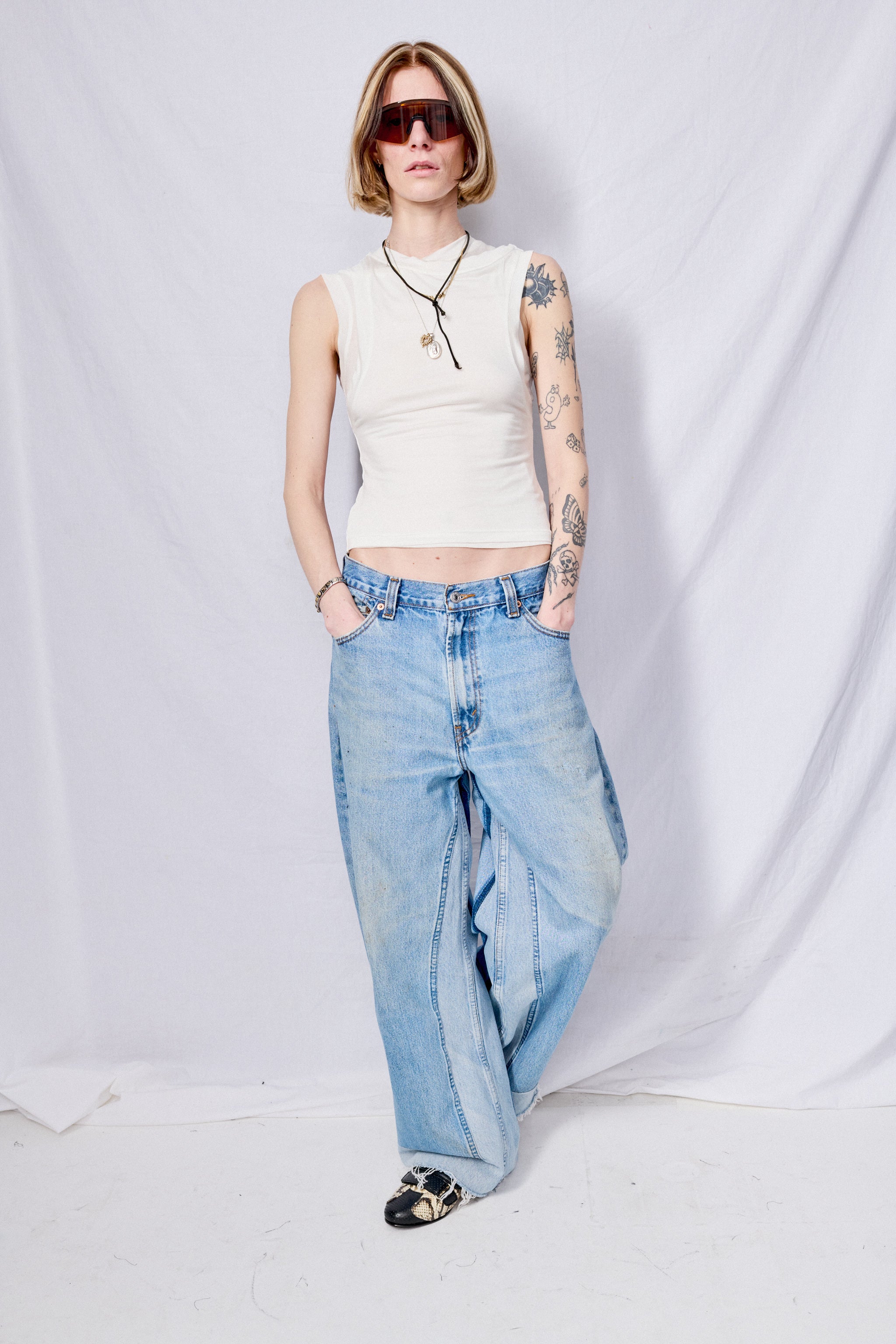 Ivory Double Tank