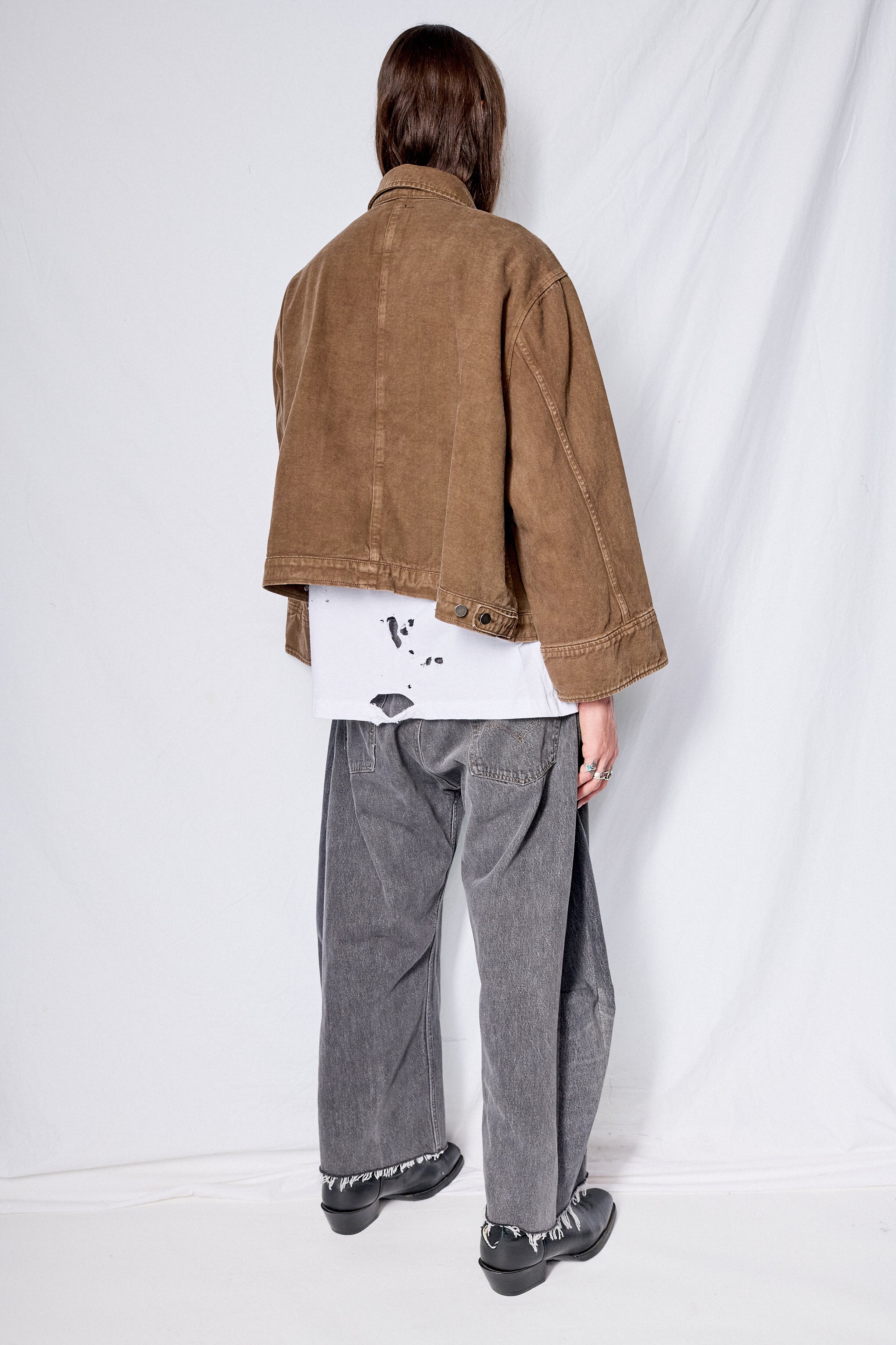 Canvas Overdye Box Jacket