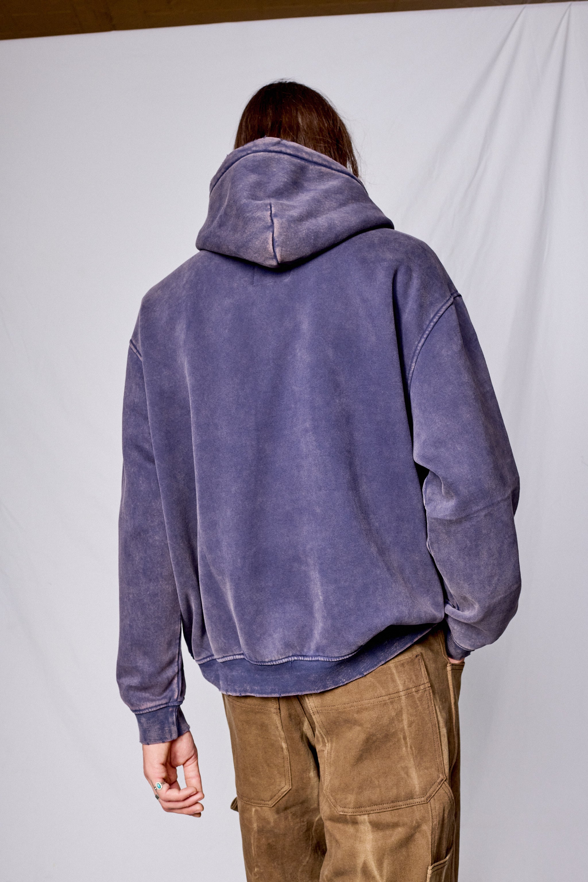 Faded Blue Hoodie