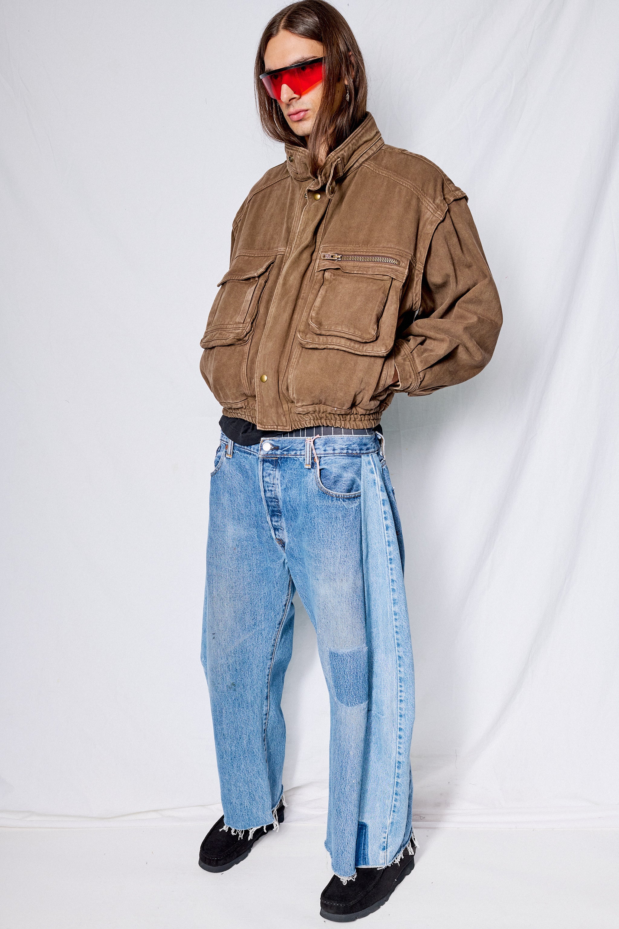 Canvas Overdye Military Jacket