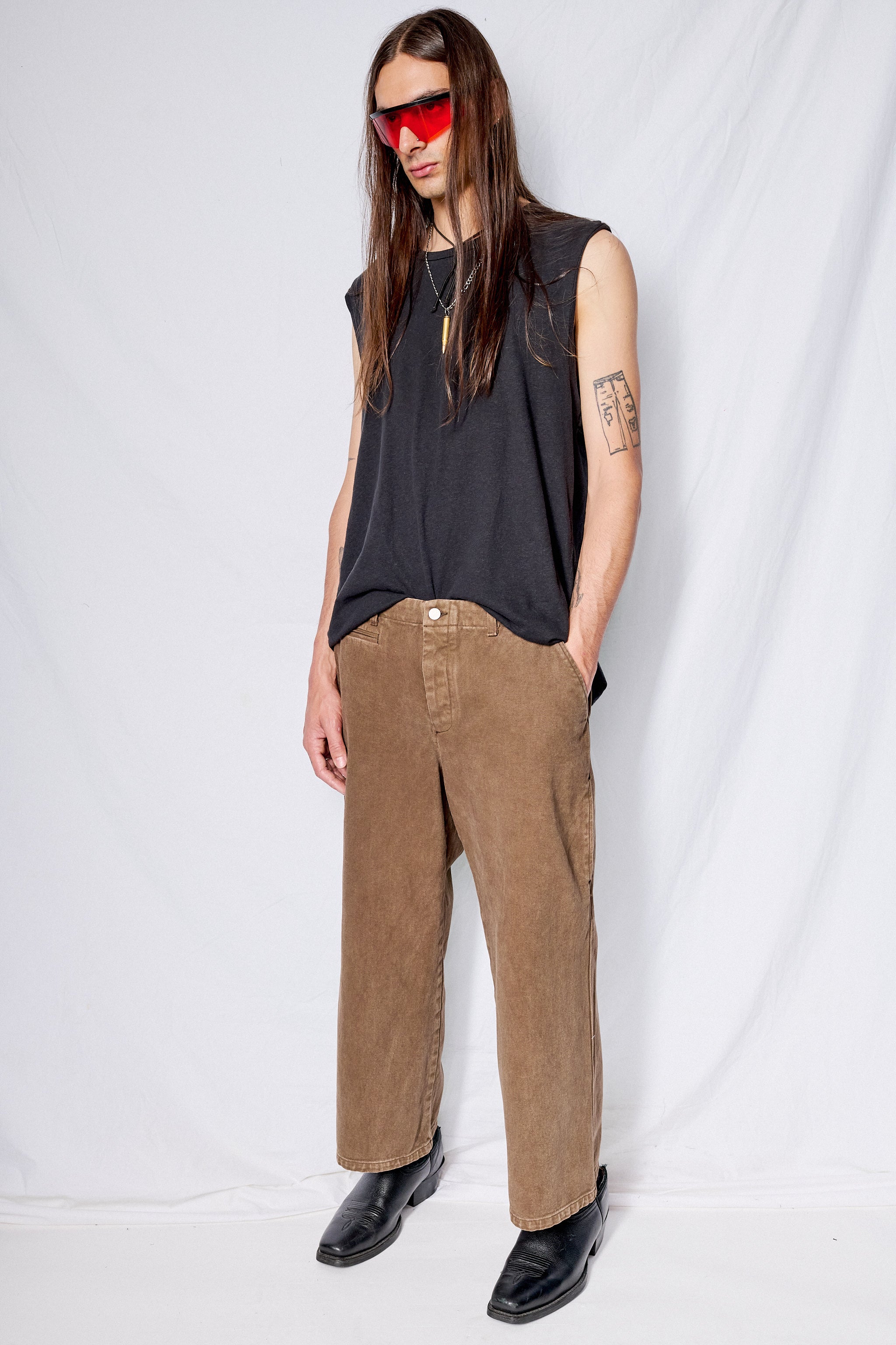 Canvas Overdye Full Pant