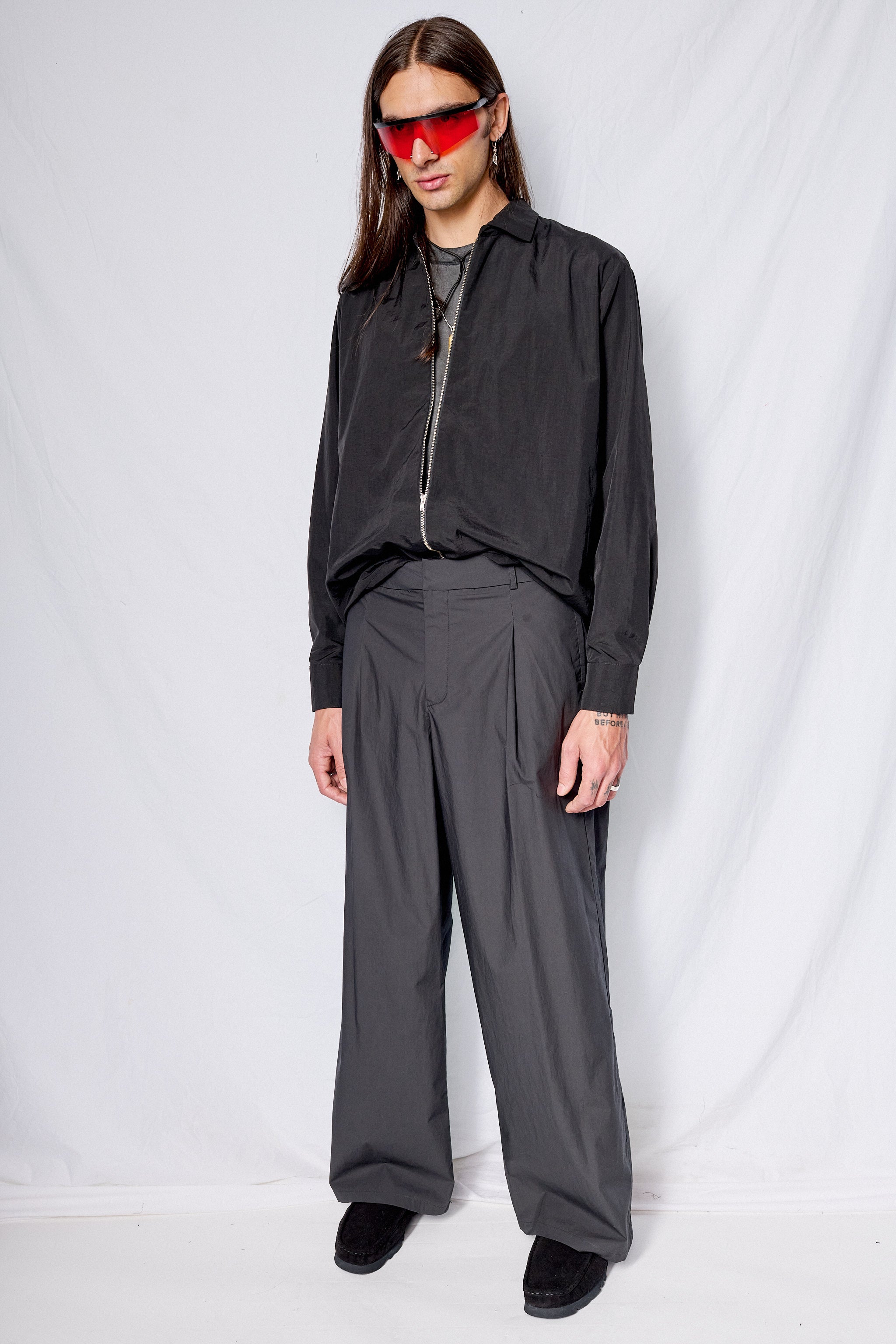 Black Typewriter Homme Pant