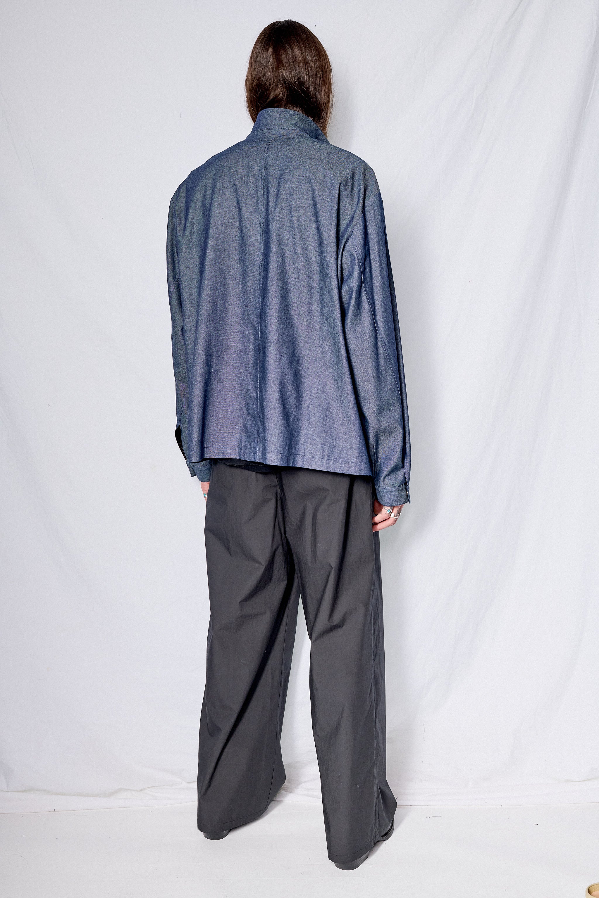 Indigo Denim Zip Jacket