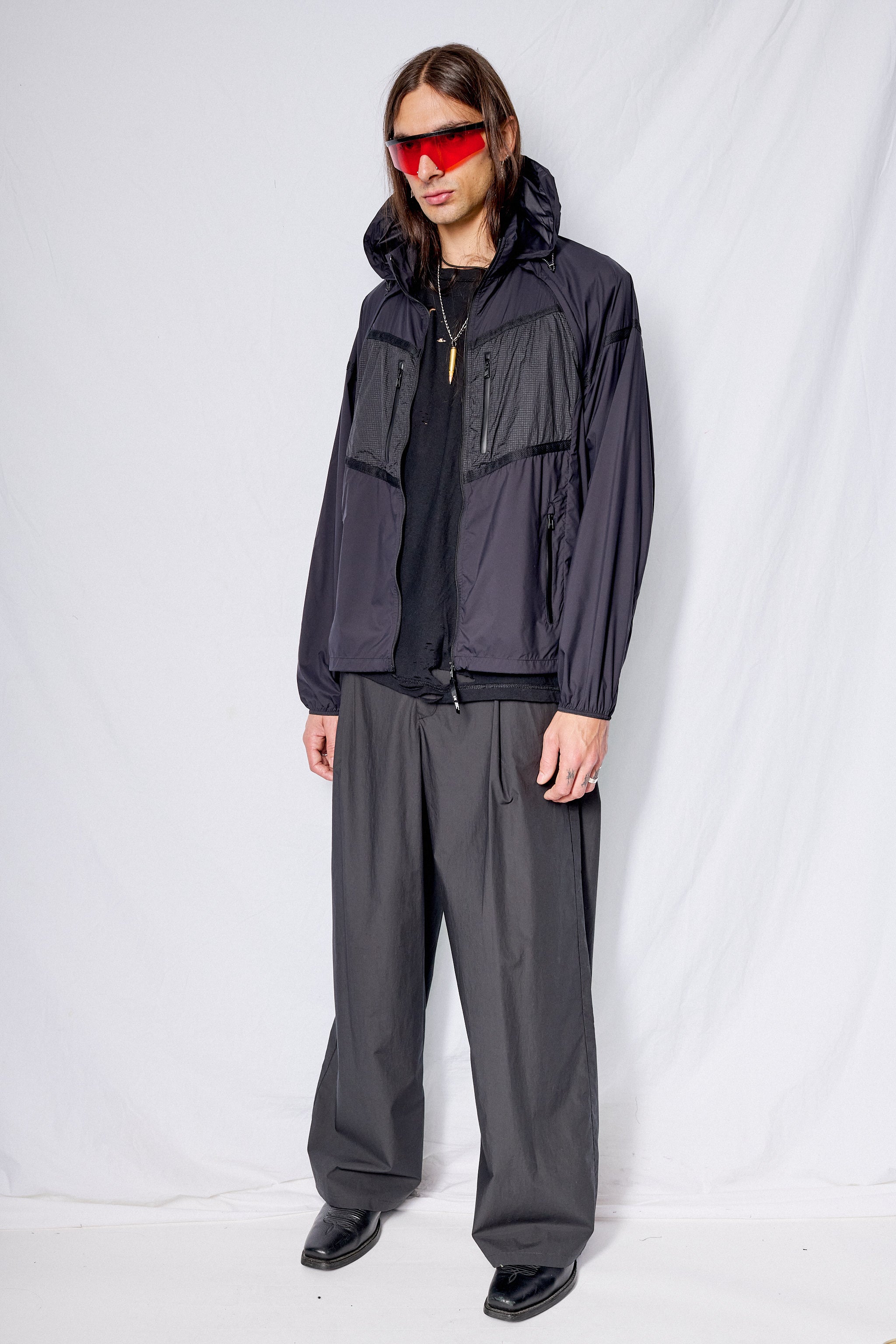 Black Stowable Transform Jacket
