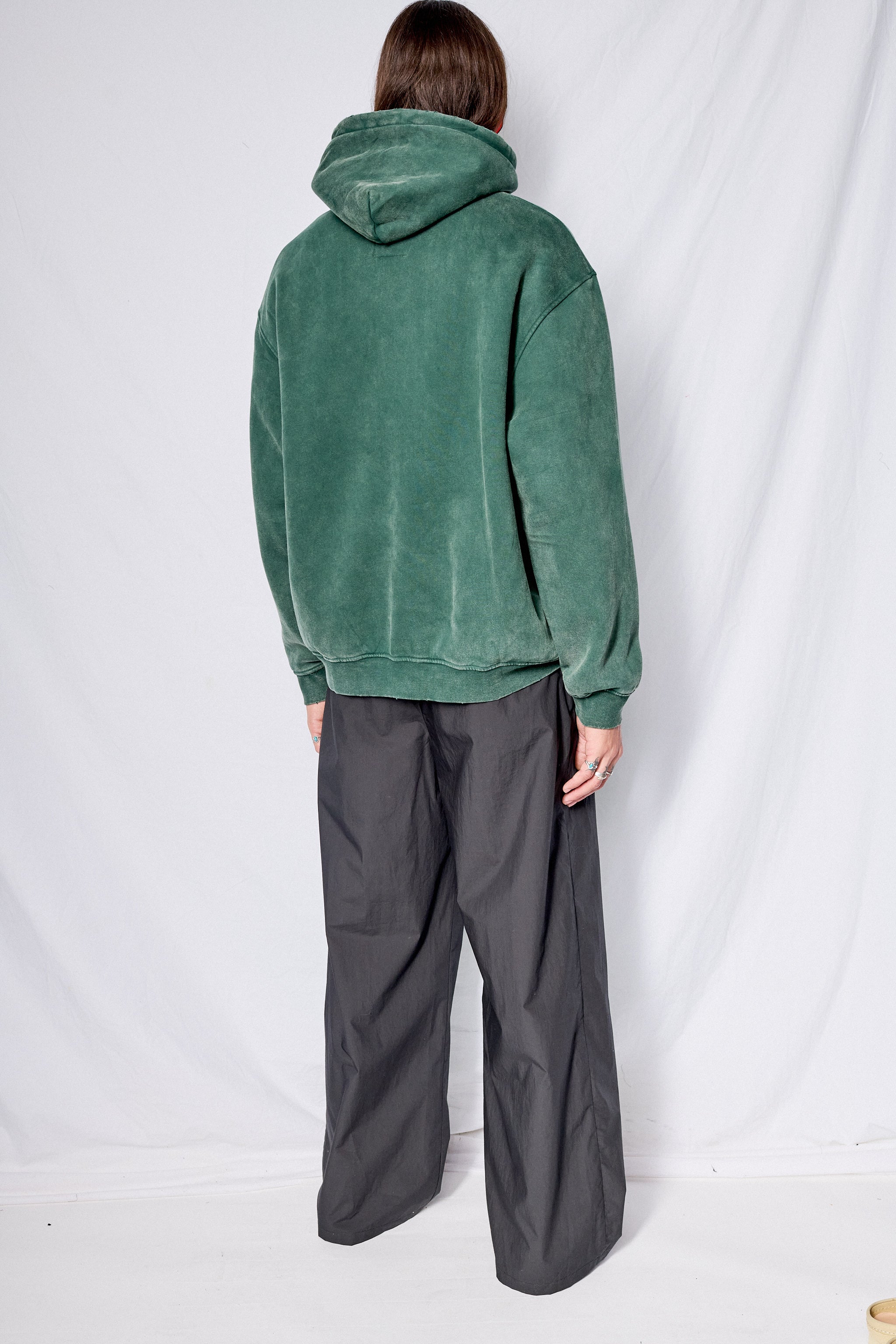 Faded Green Hoodie
