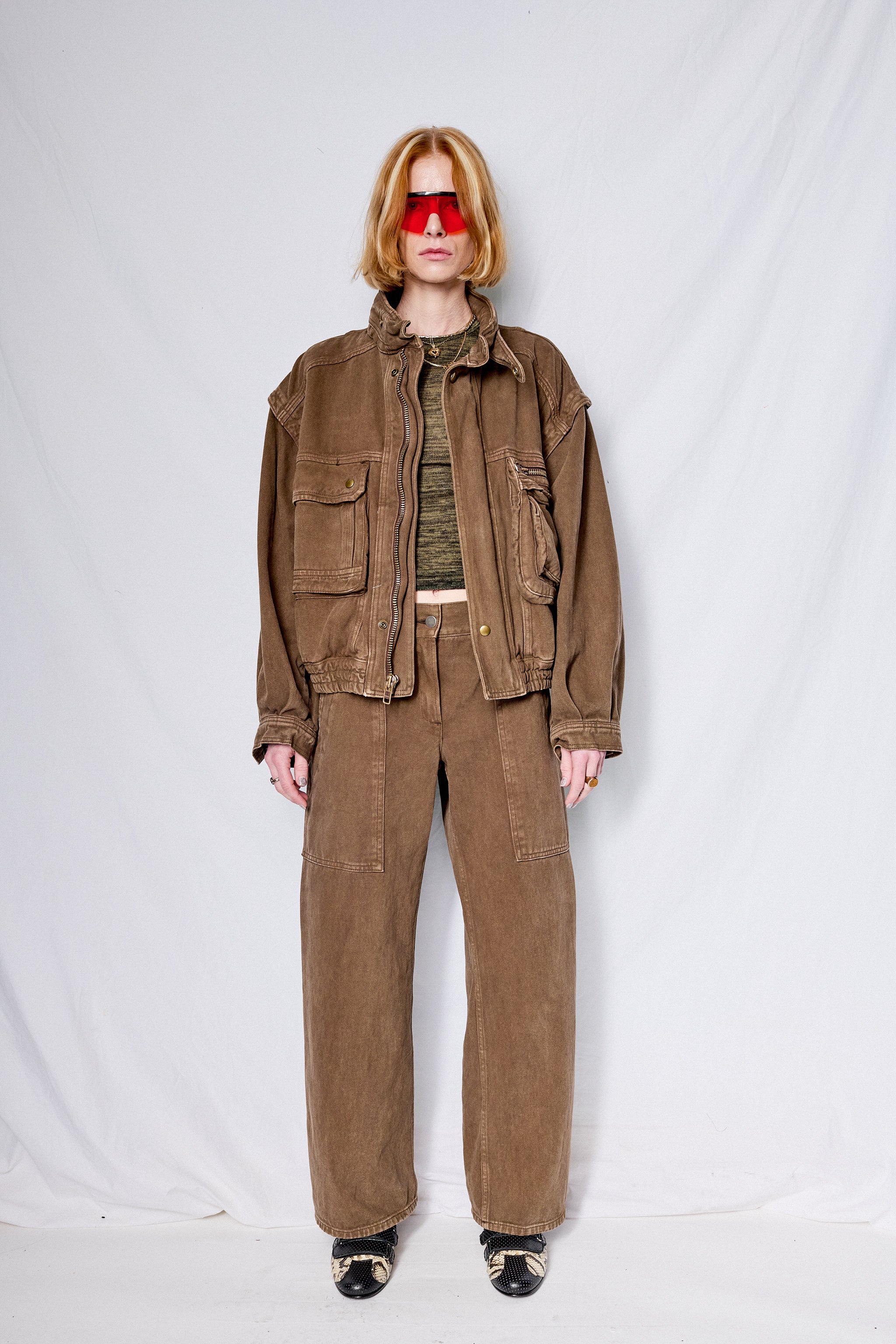 Canvas Overdye Military Jacket