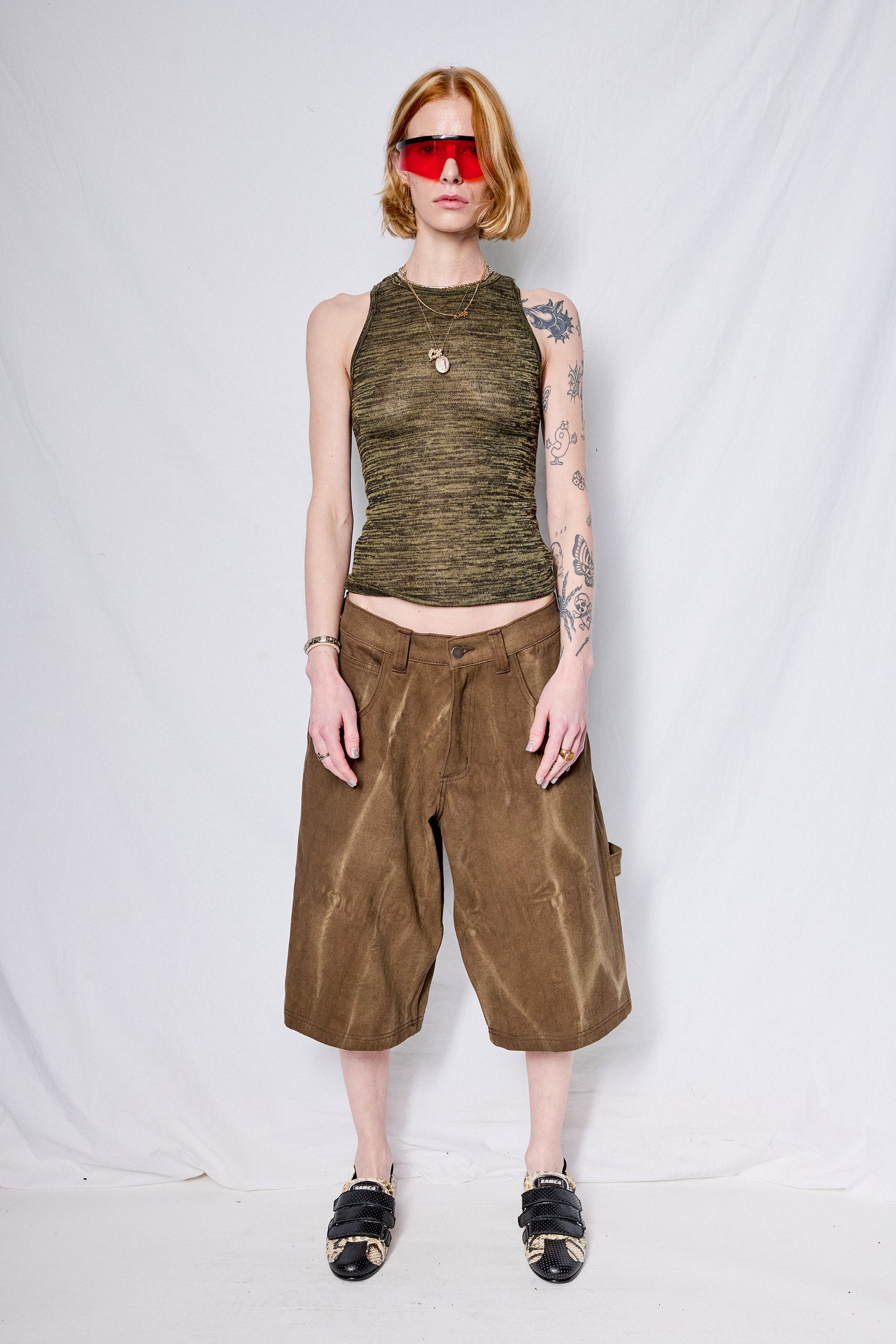 Canvas Overdye Painter Short