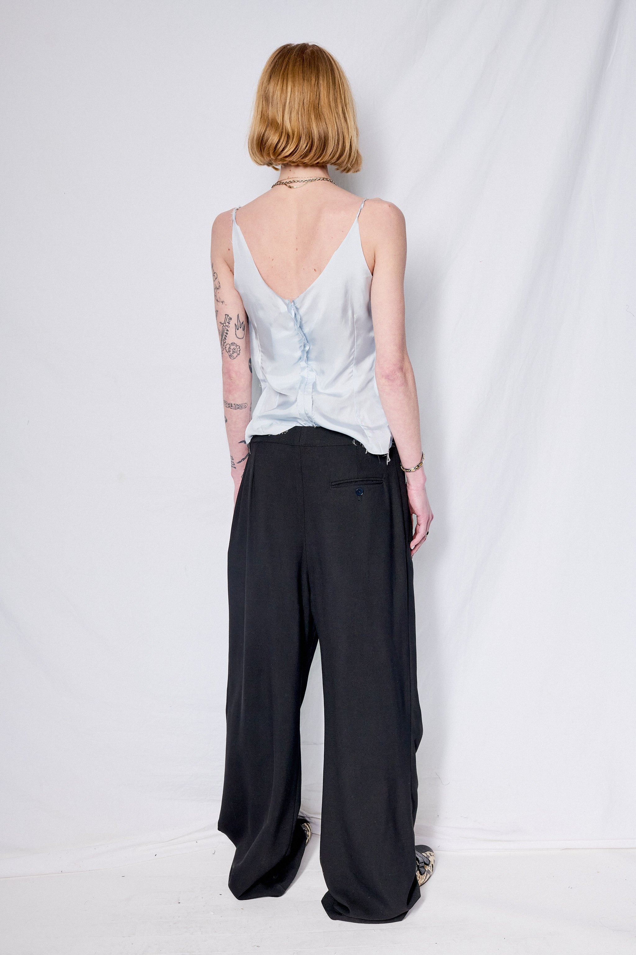 Light Blue Turner Top