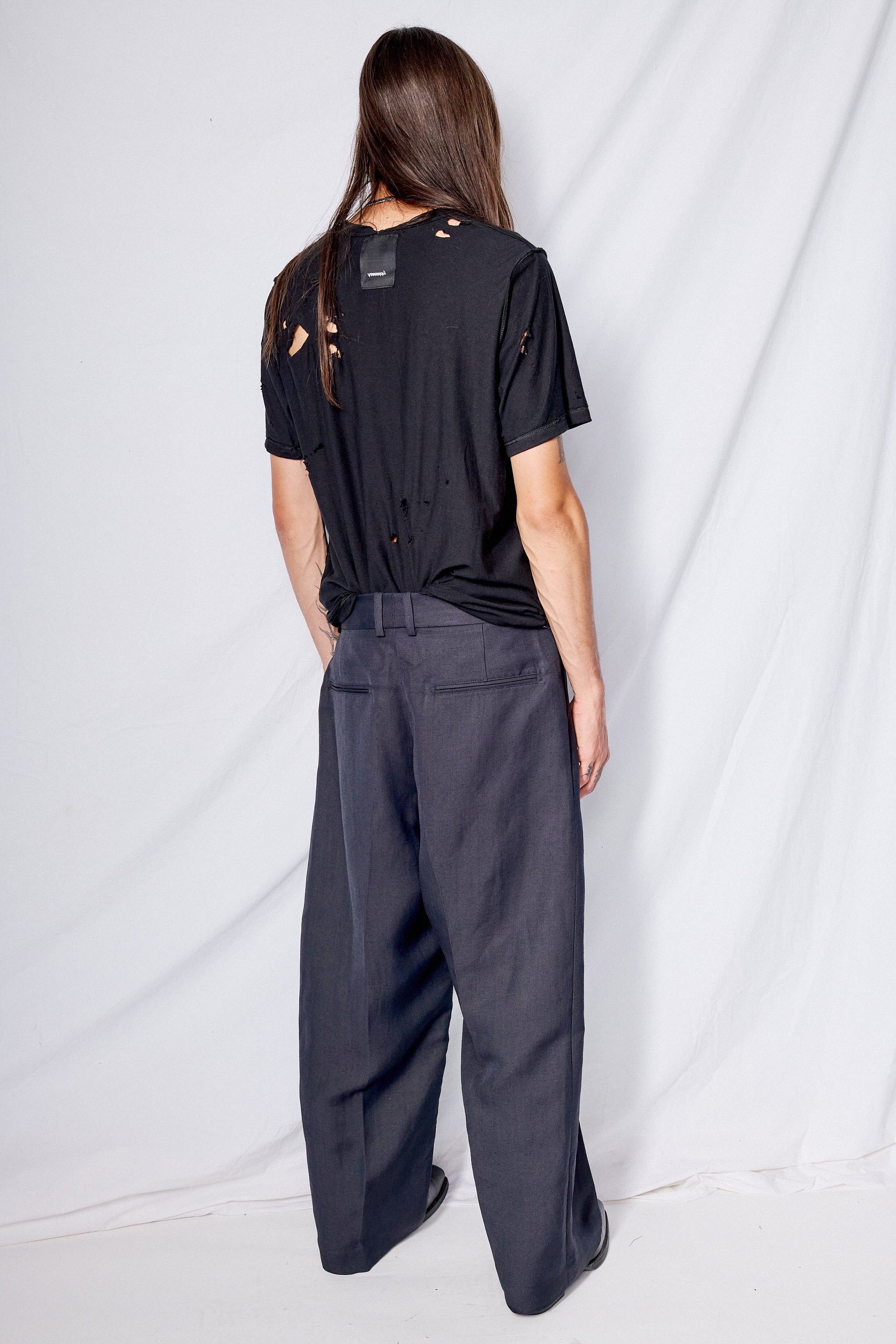 Darkest Navy Fume Pant