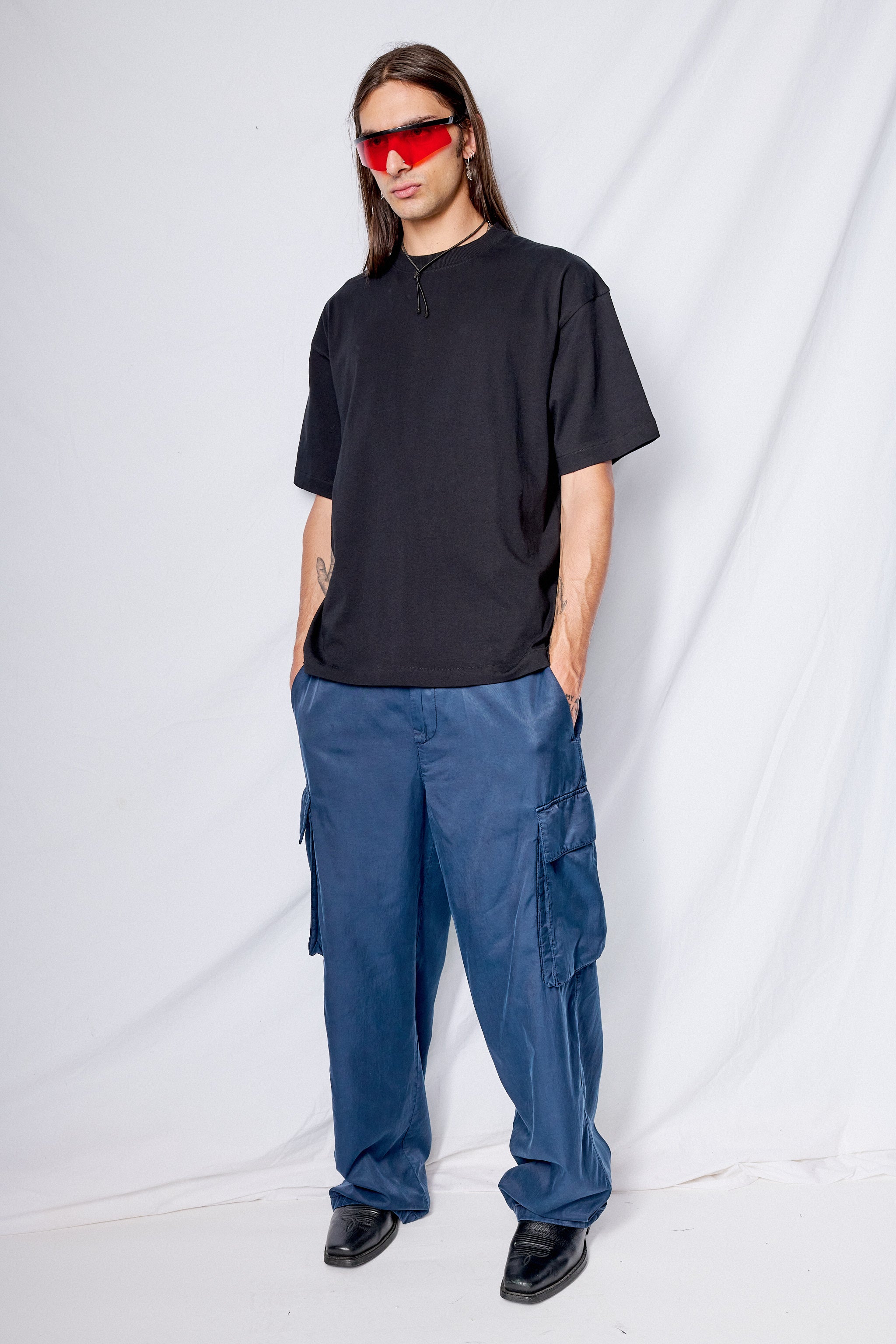 Black Triple T-Shirt
