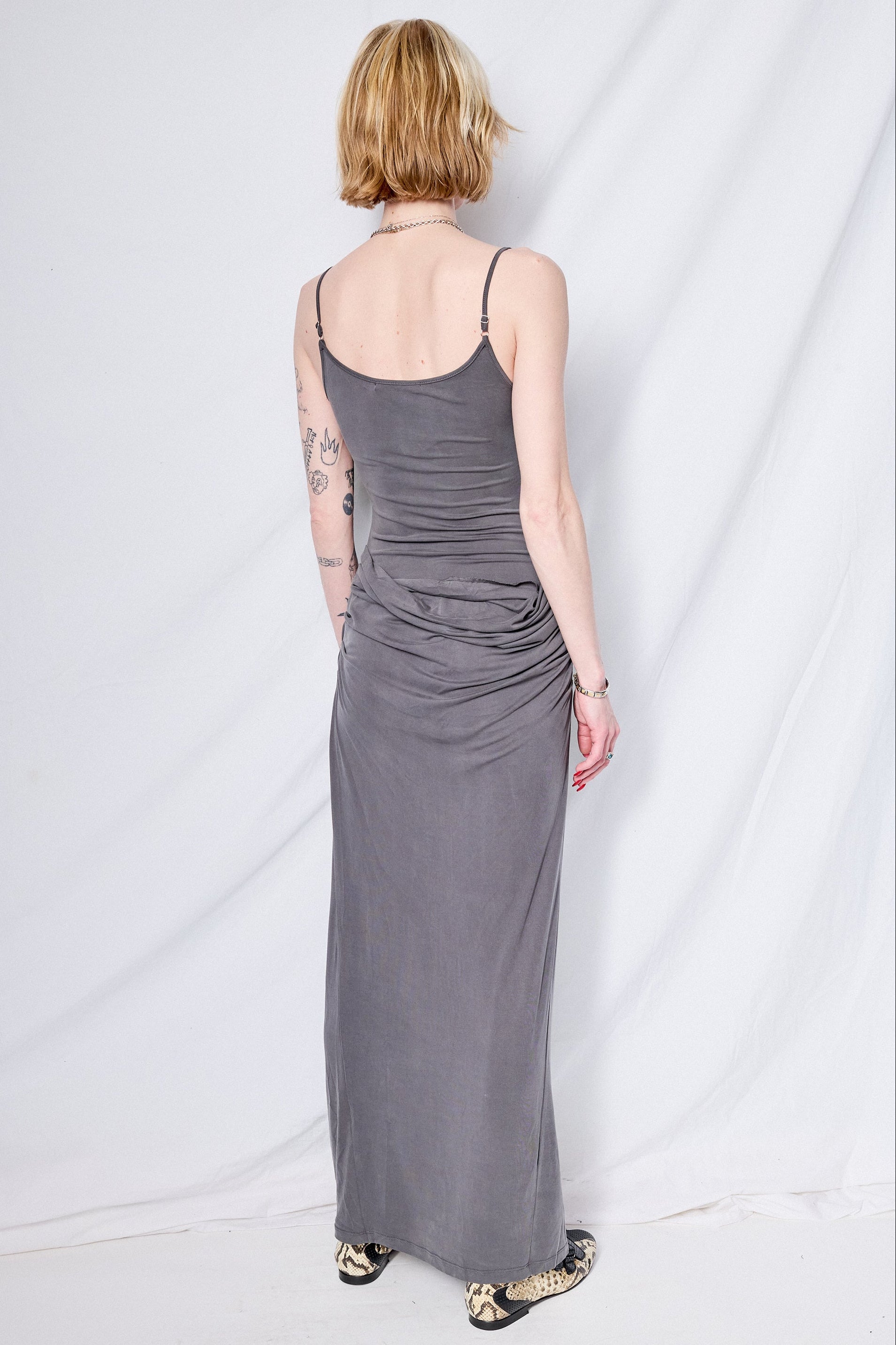 Slate Grey Full Moon Dress