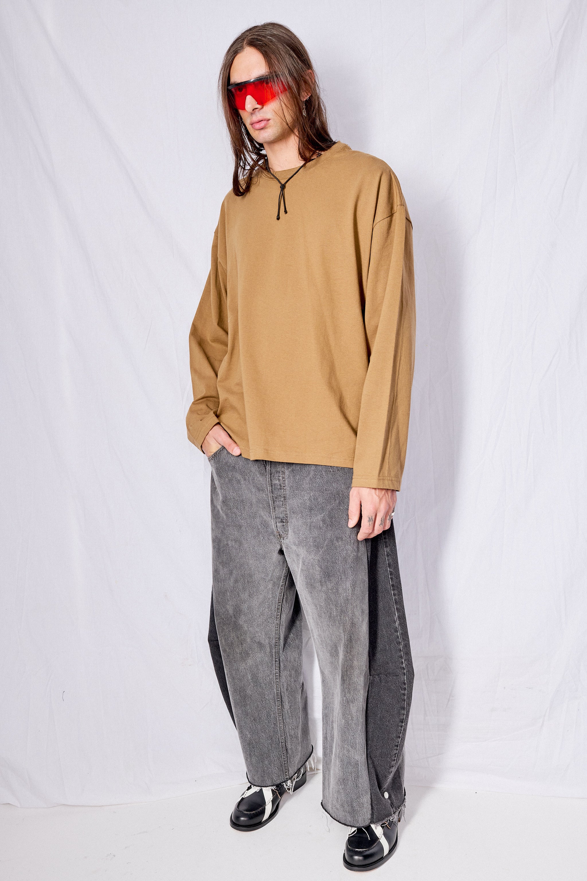 Latte Loose Long Sleeve