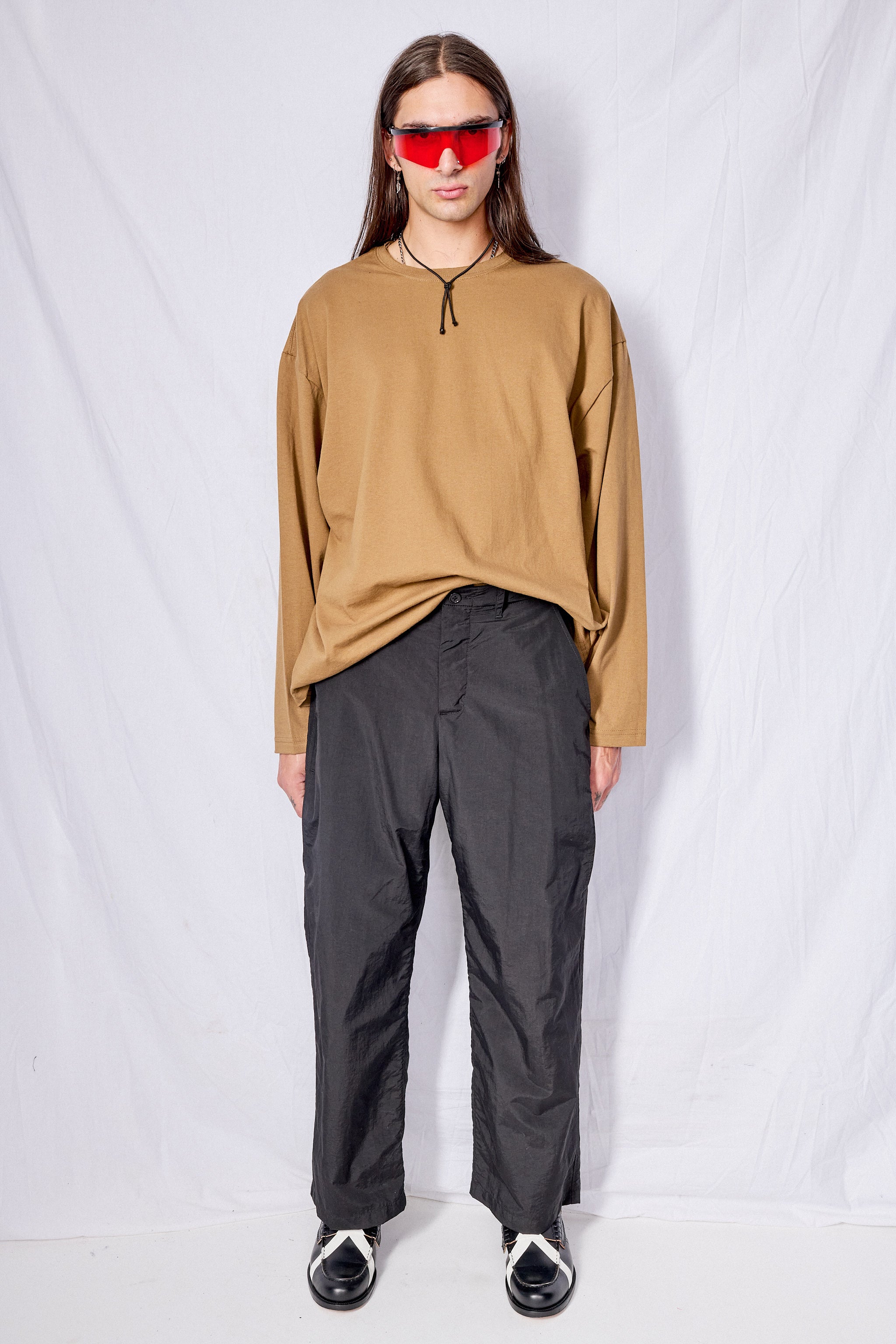 Black Taslan Full Pant