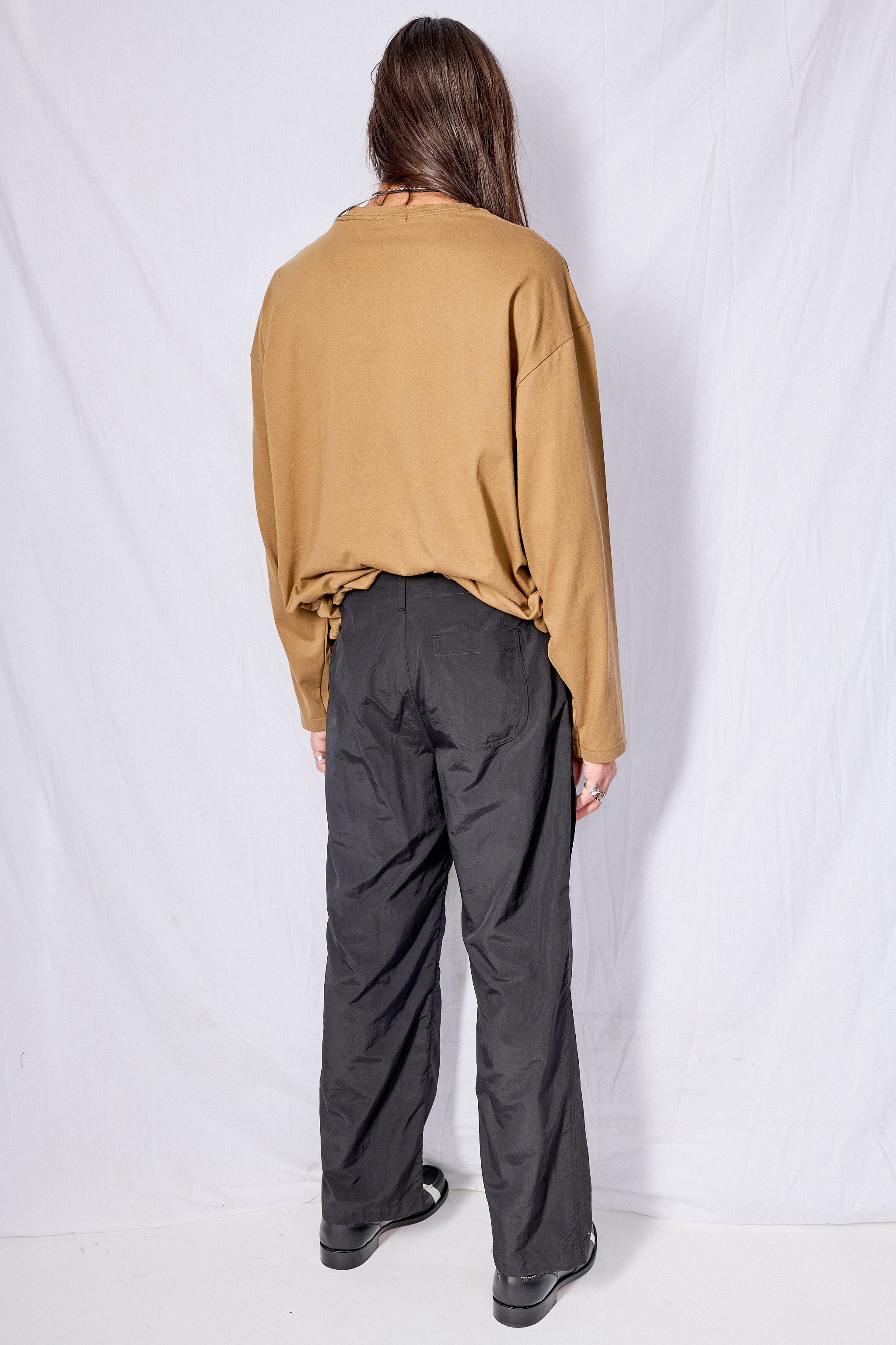 Black Taslan Full Pant