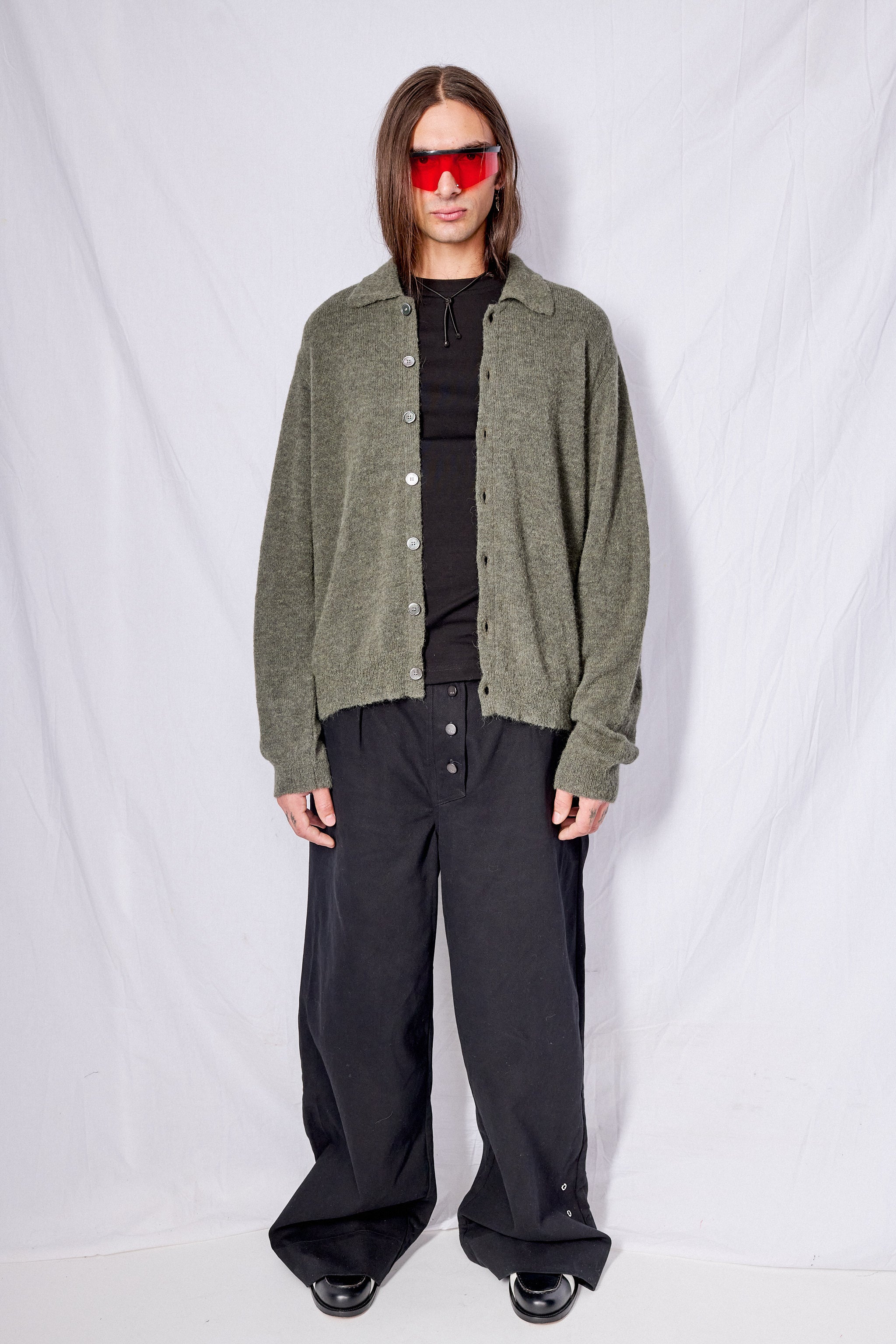 トップス Our legacy evening polo olive 46 OUR LEGACY - Men Evening Polo – Atelier New York