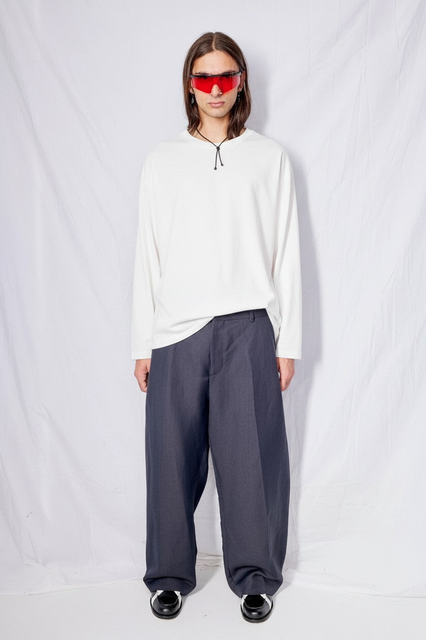 White Loose Long Sleeve