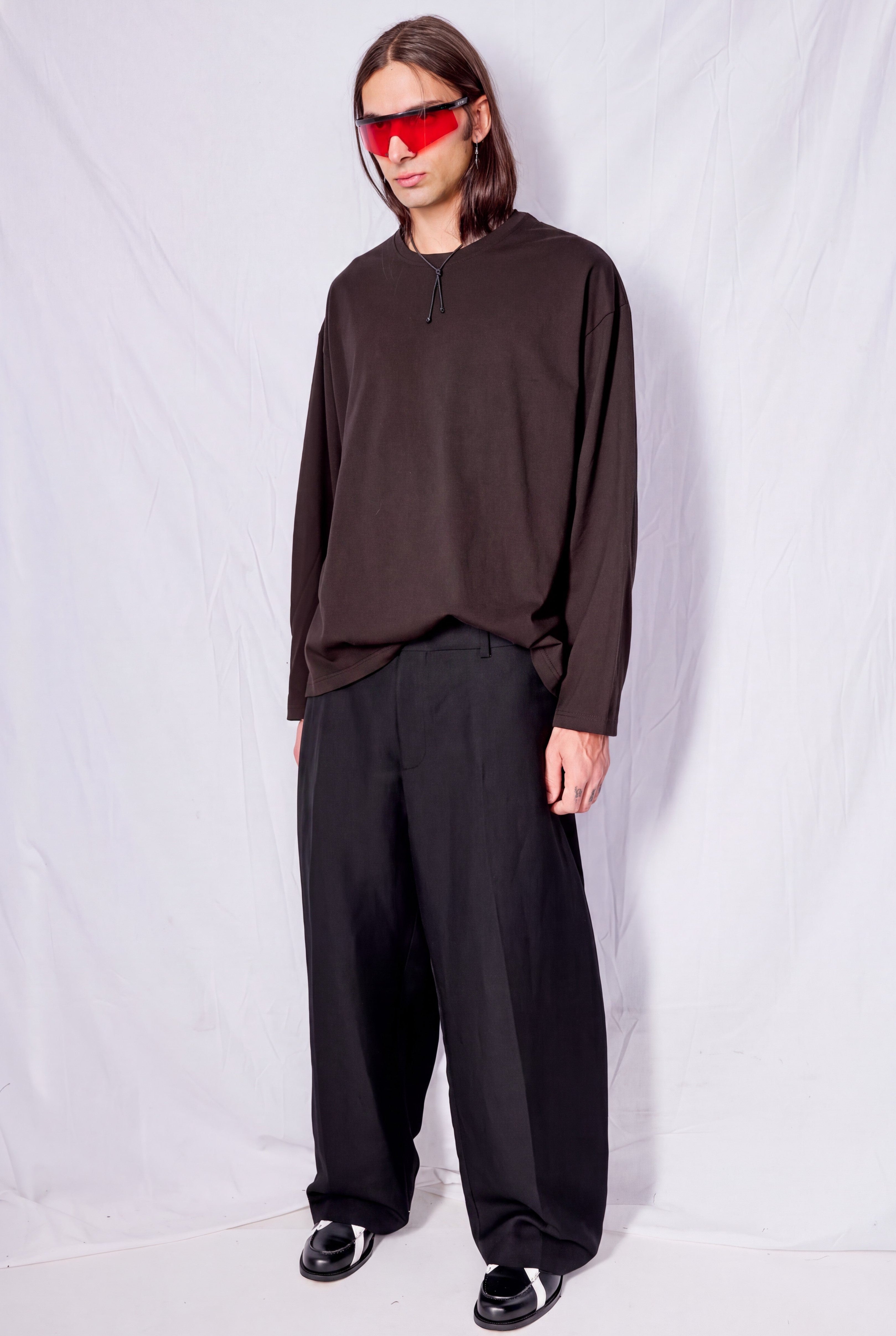 Brown Loose Long Sleeve
