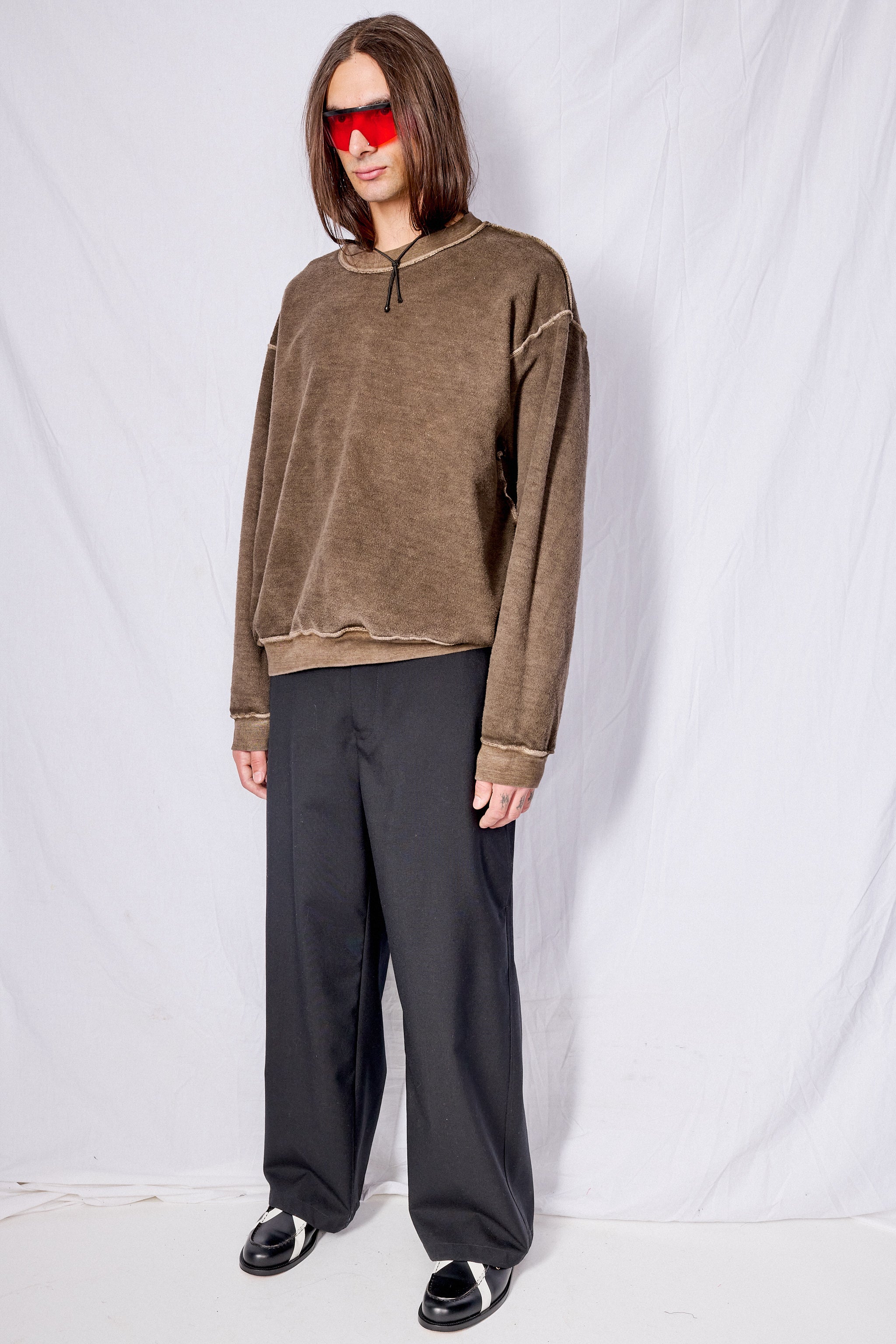Brown Reversed Sweatshirt